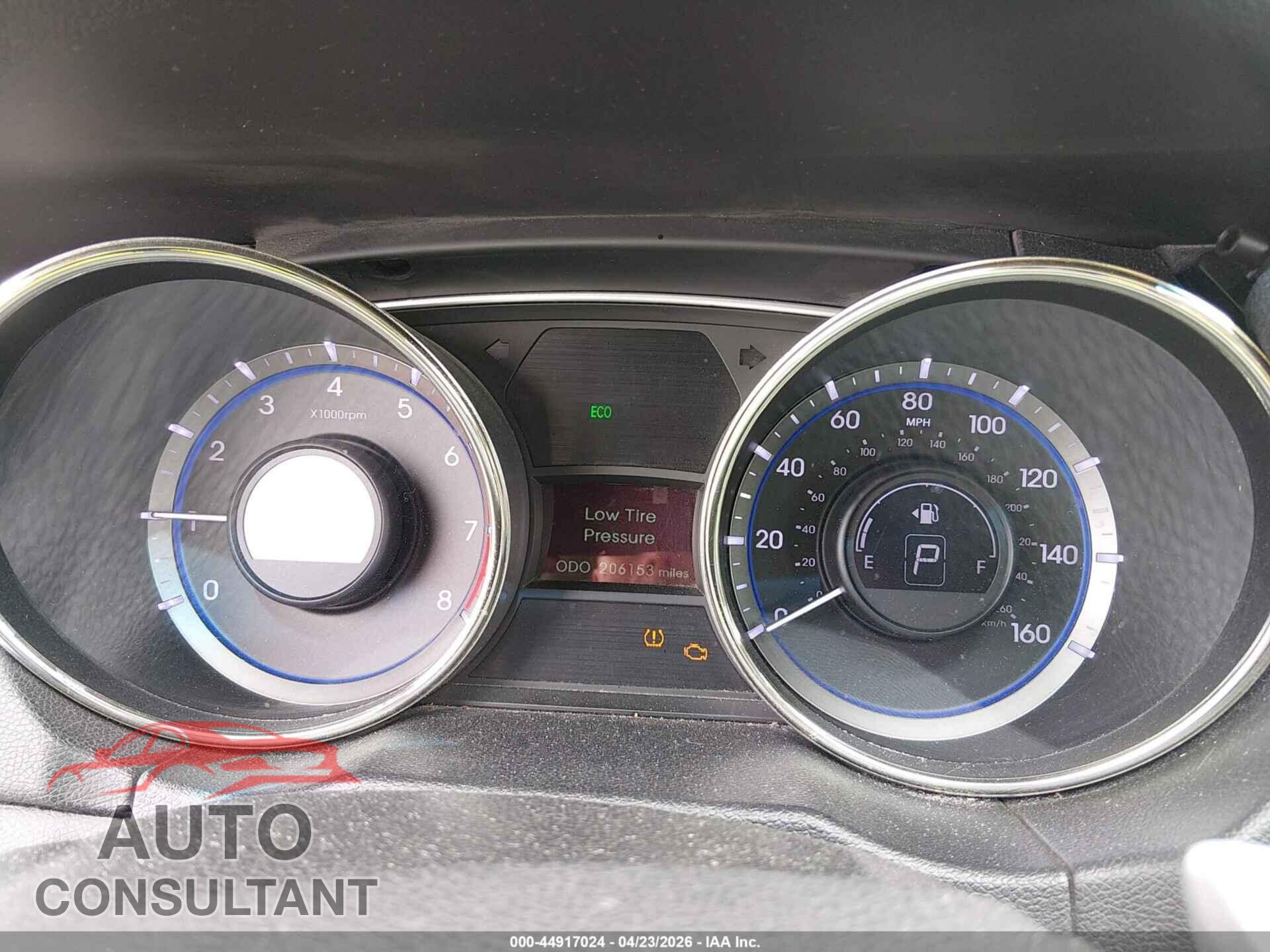 HYUNDAI SONATA 2011 - 5NPEC4AB7BH315940