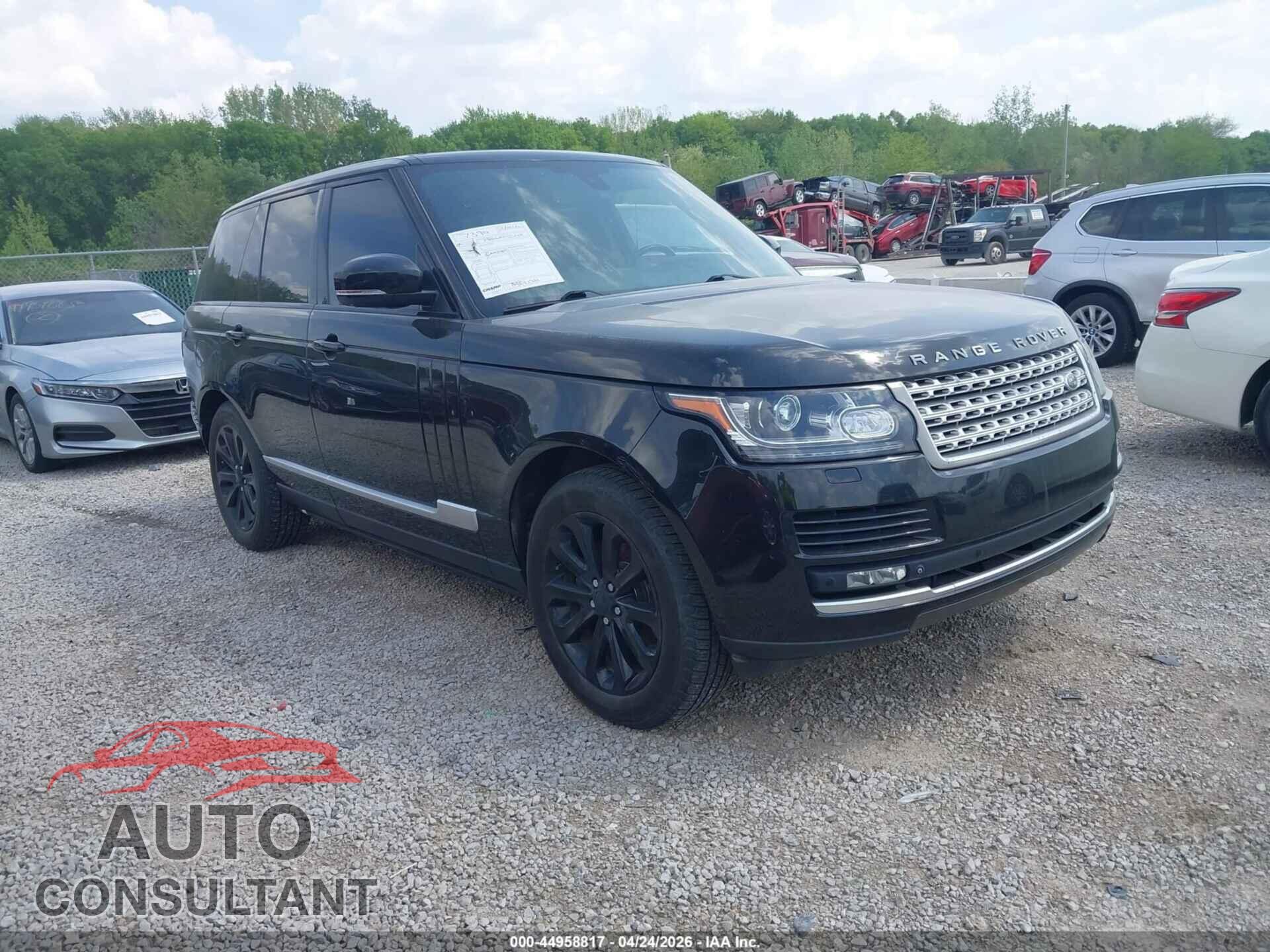 LAND ROVER RANGE ROVER 2015 - SALGS2VF9FA211243