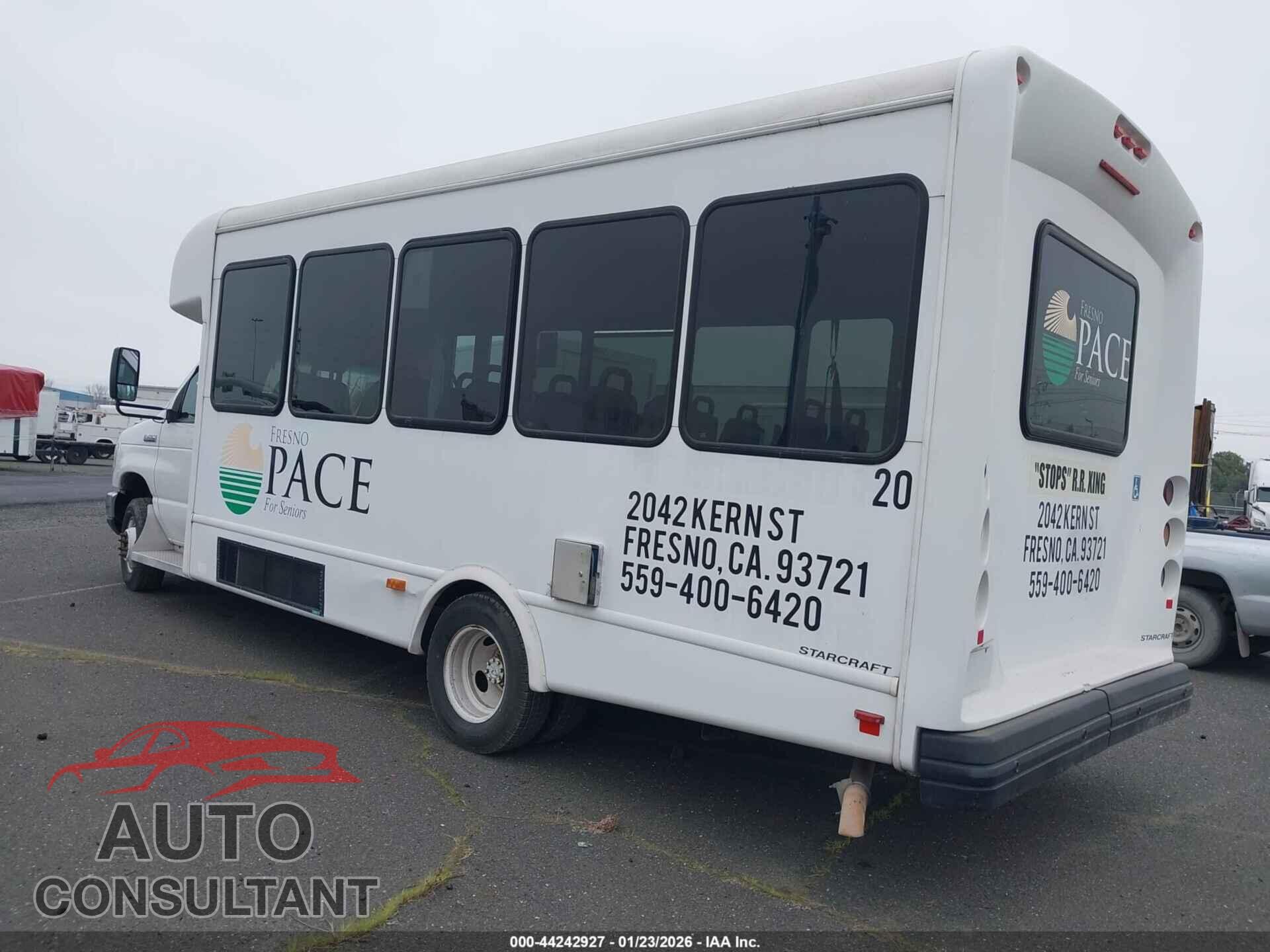 FORD E-450 CUTAWAY 2012 - 1FDFE4FS3CDB05037