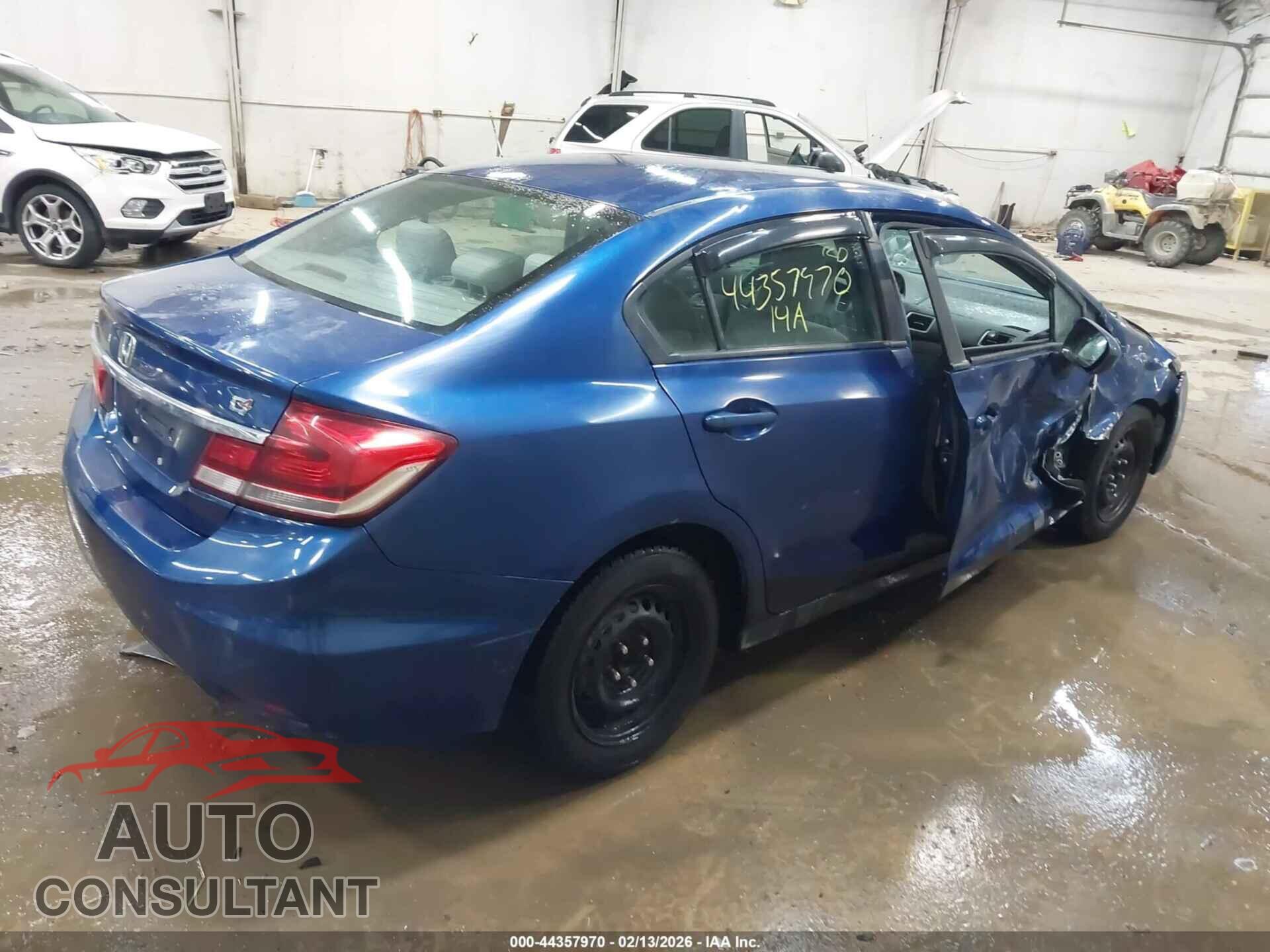 HONDA CIVIC 2014 - 19XFB2F54EE200932