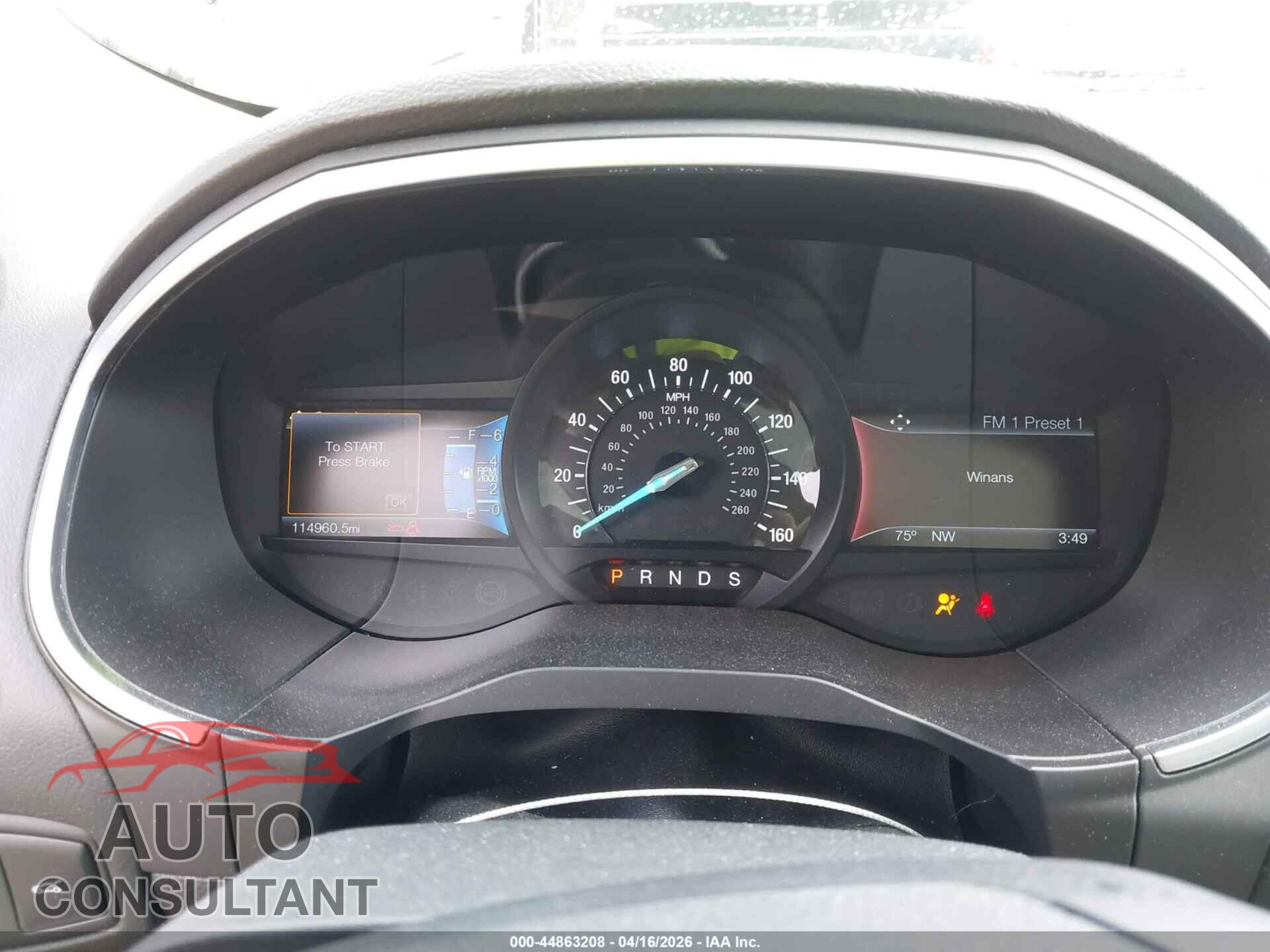 FORD EDGE 2015 - 2FMTK4K83FBC25498