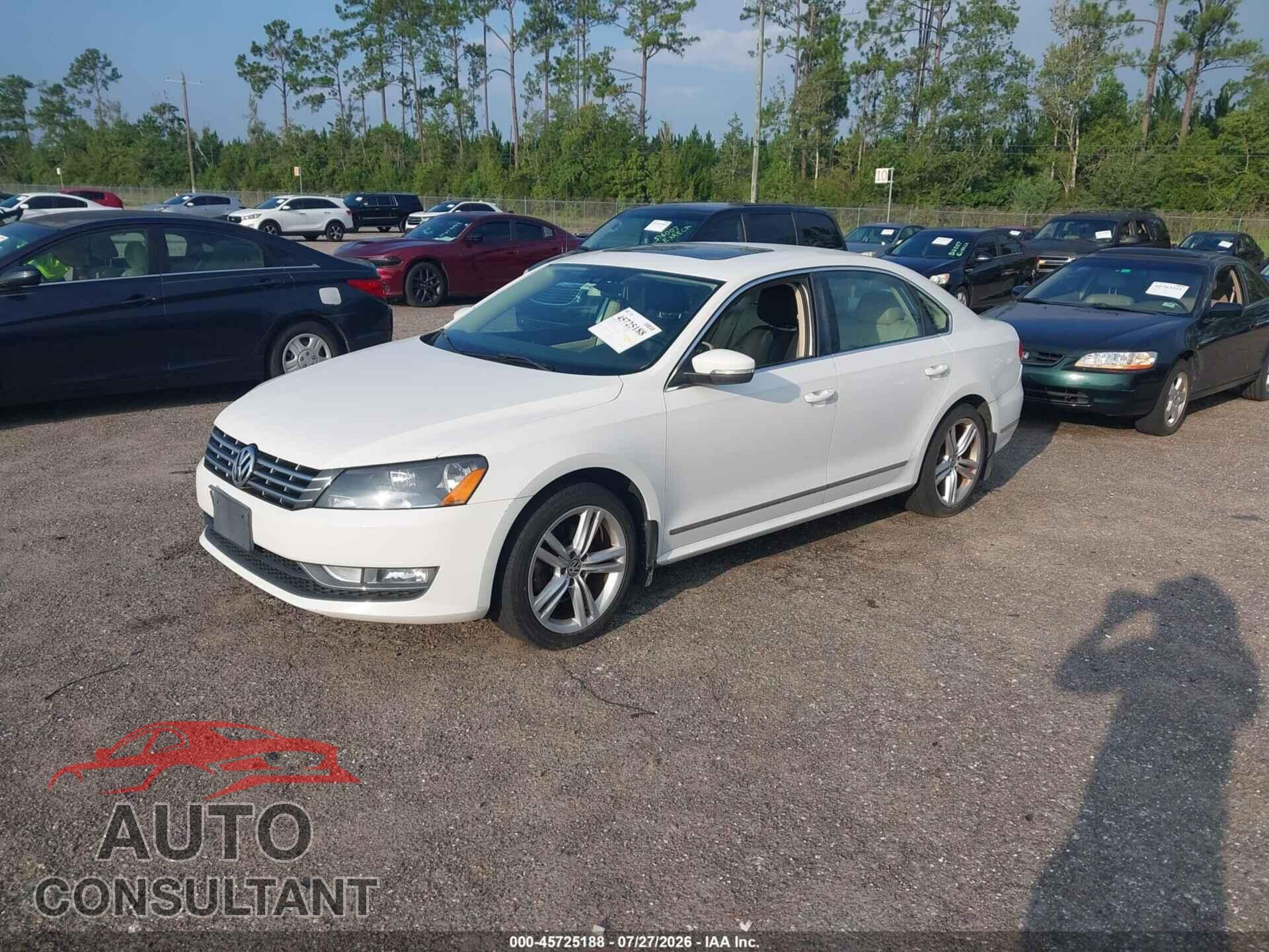 VOLKSWAGEN PASSAT 2015 - 1VWCT7A33FC053401