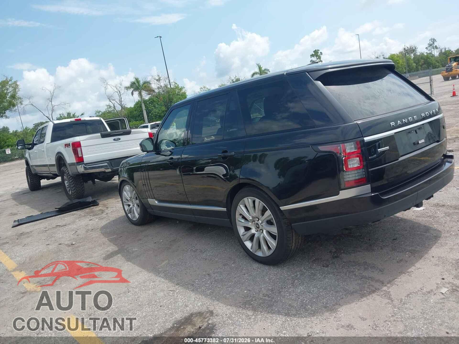 LAND ROVER RANGE ROVER 2013 - SALGS2EF7DA100882