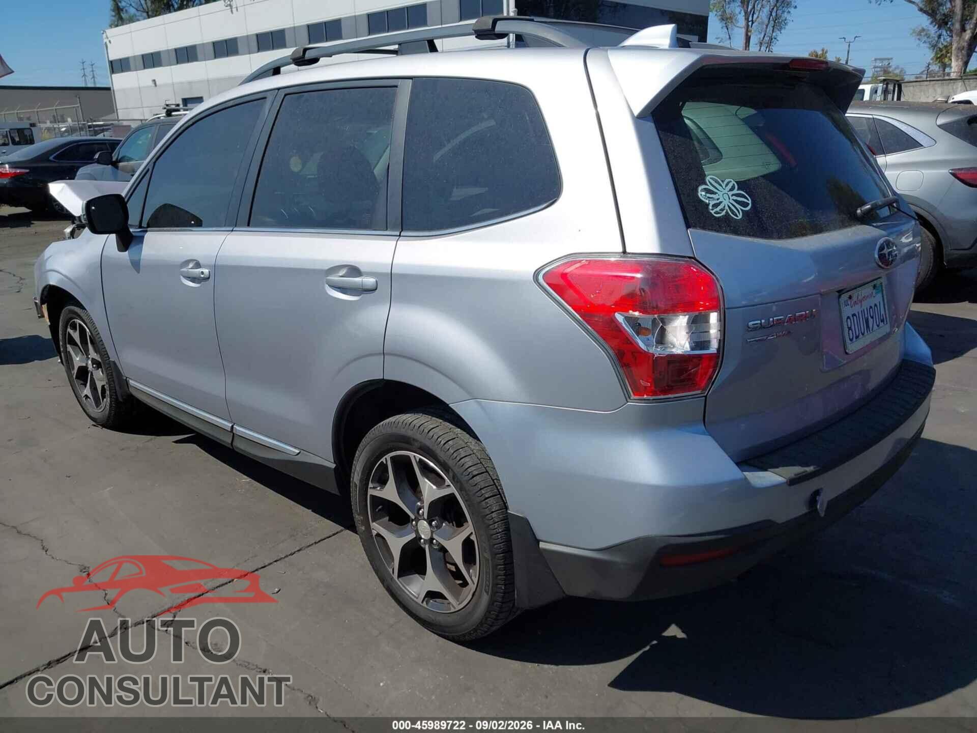 SUBARU FORESTER 2016 - JF2SJGVC2GH407641
