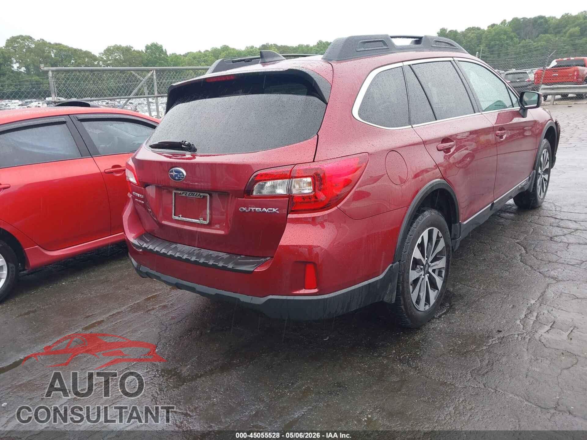 SUBARU OUTBACK 2016 - 4S4BSBLC8G3314066