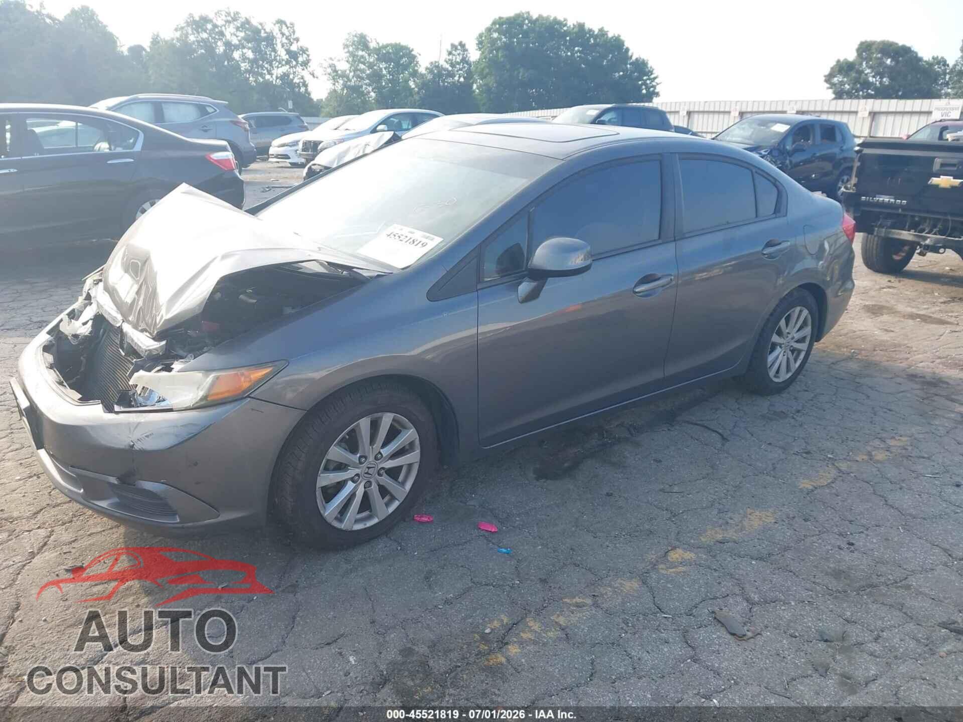 HONDA CIVIC 2012 - 2HGFB2F82CH573044