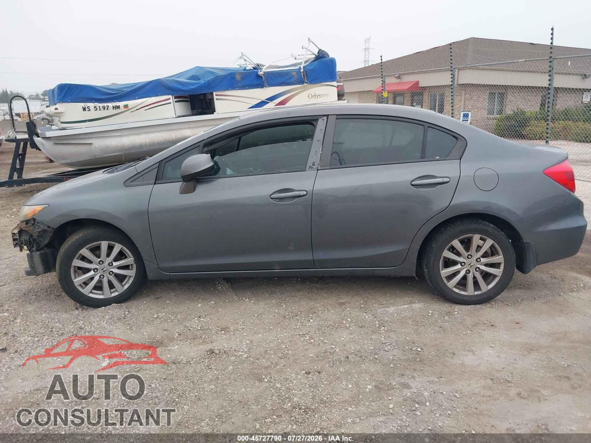 HONDA CIVIC 2012 - 2HGFB2F86CH543903