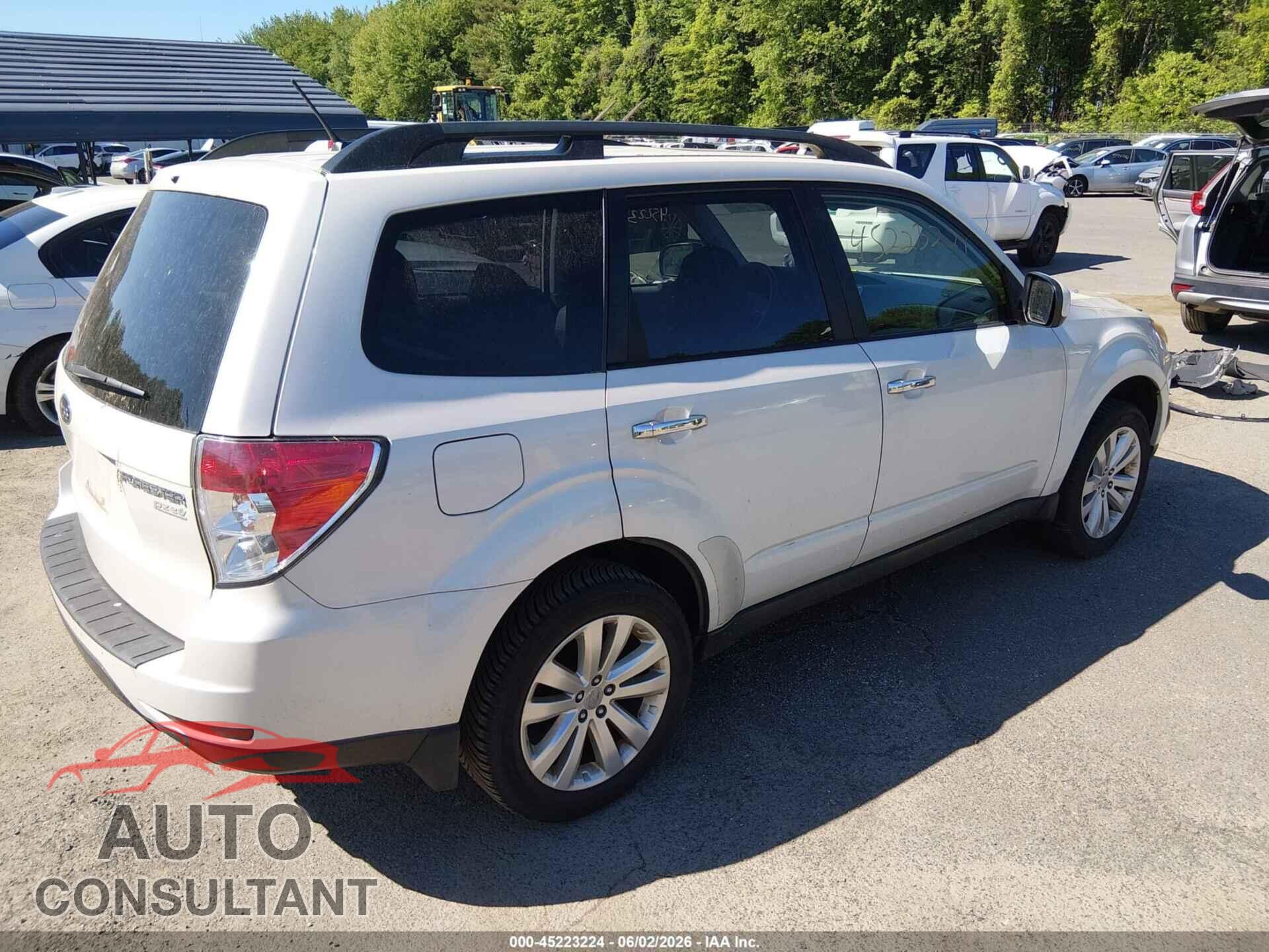 SUBARU FORESTER 2012 - JF2SHAEC9CH458329