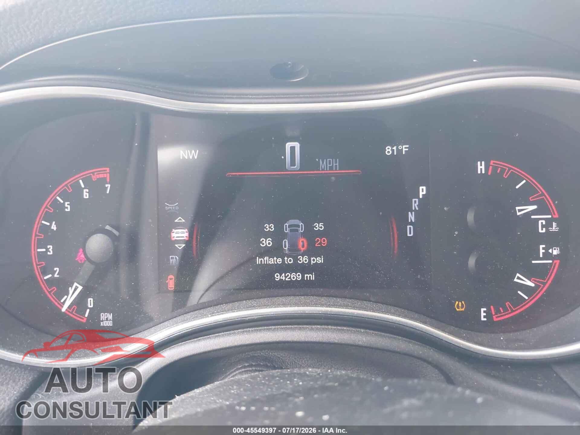 DODGE DURANGO 2019 - 1C4RDJAG7KC744466