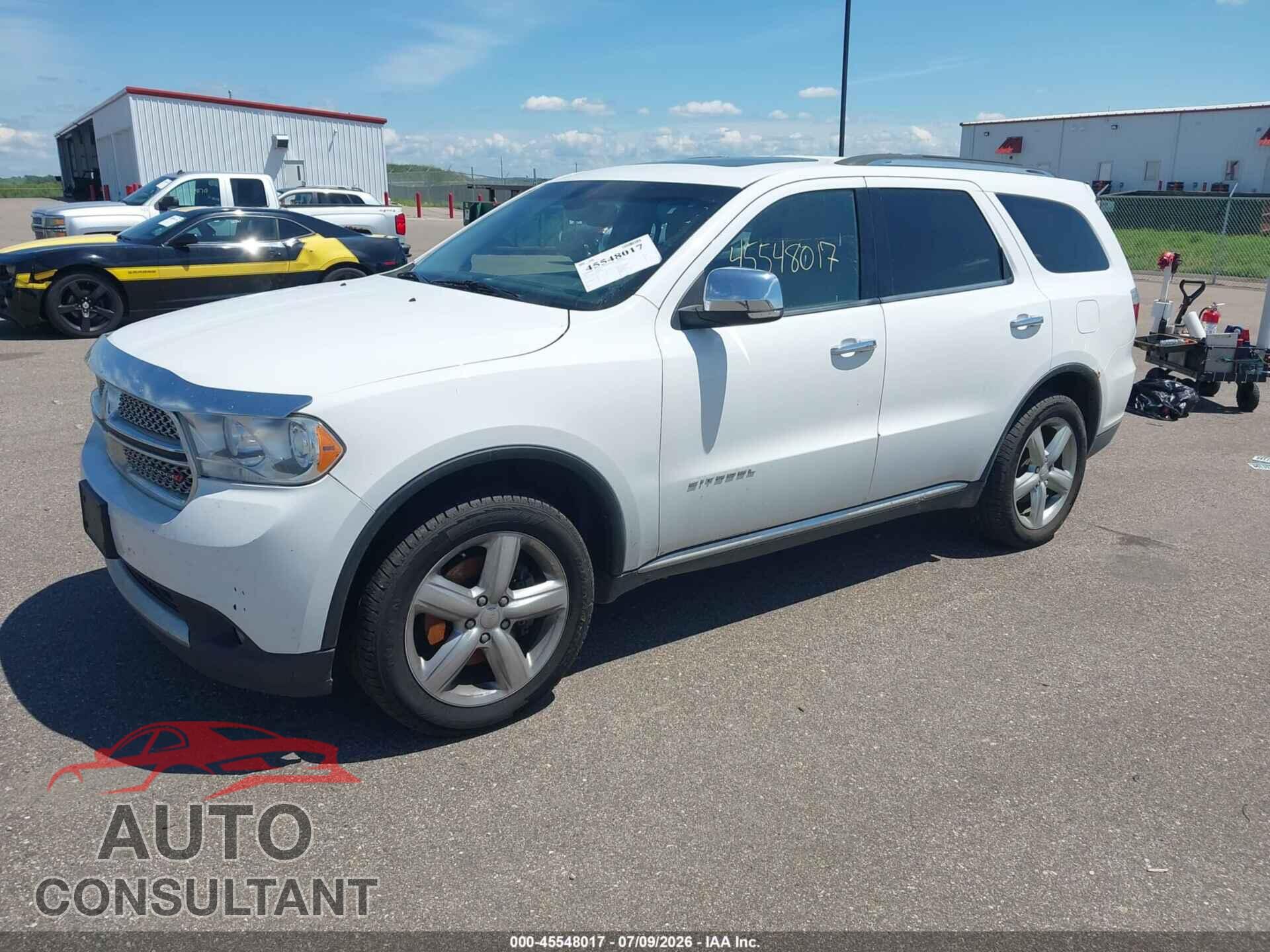 DODGE DURANGO 2013 - 1C4RDJEG5DC674995