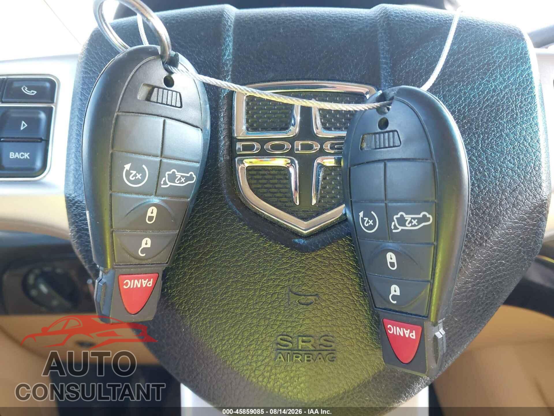 DODGE DURANGO 2011 - 1D4RE5GG4BC720575