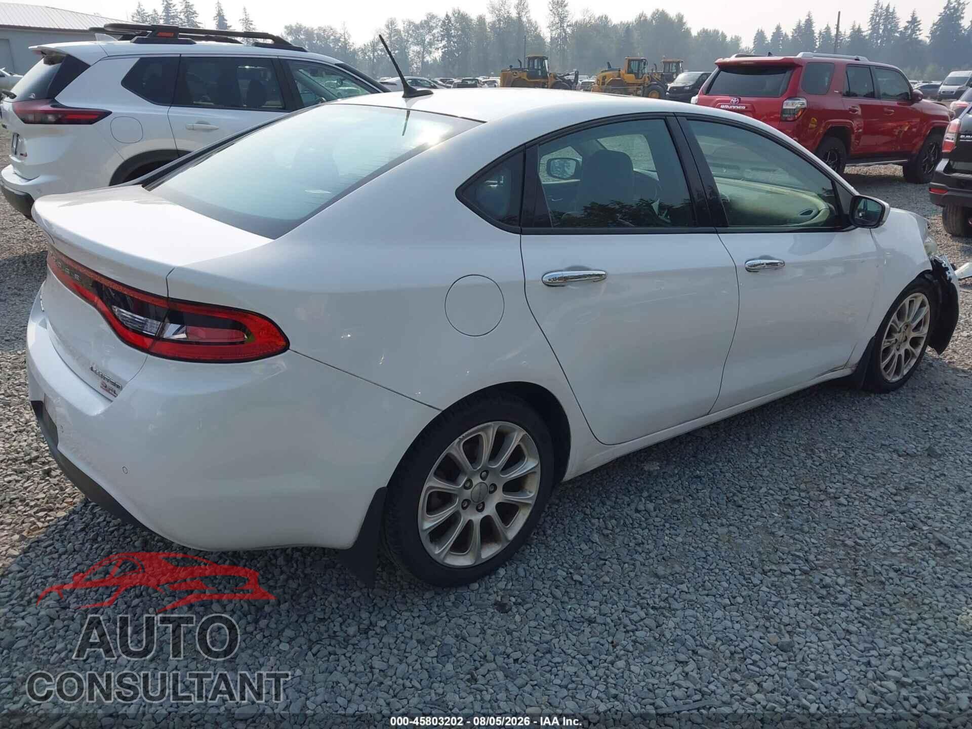 DODGE DART 2014 - 1C3CDFCB9ED695682