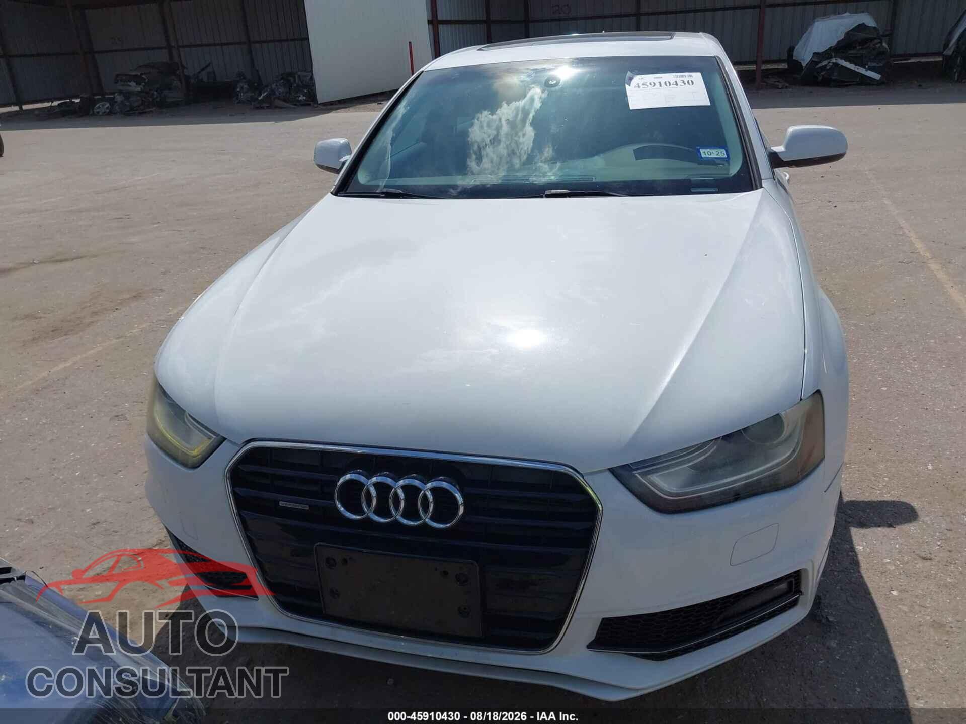 AUDI A4 2014 - WAUFFAFL4EN016385