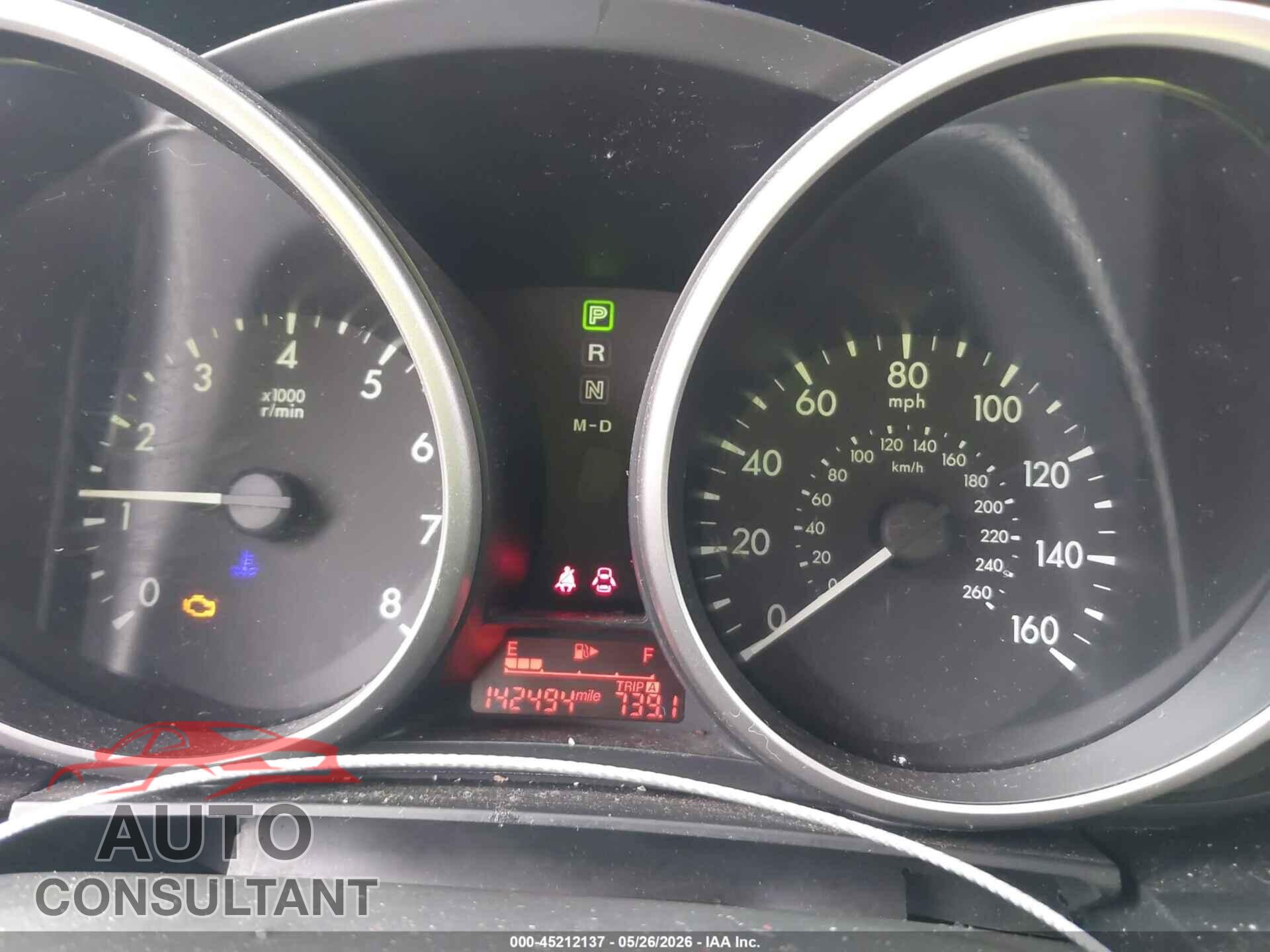 MAZDA MAZDA5 2013 - JM1CW2CL2D0159671