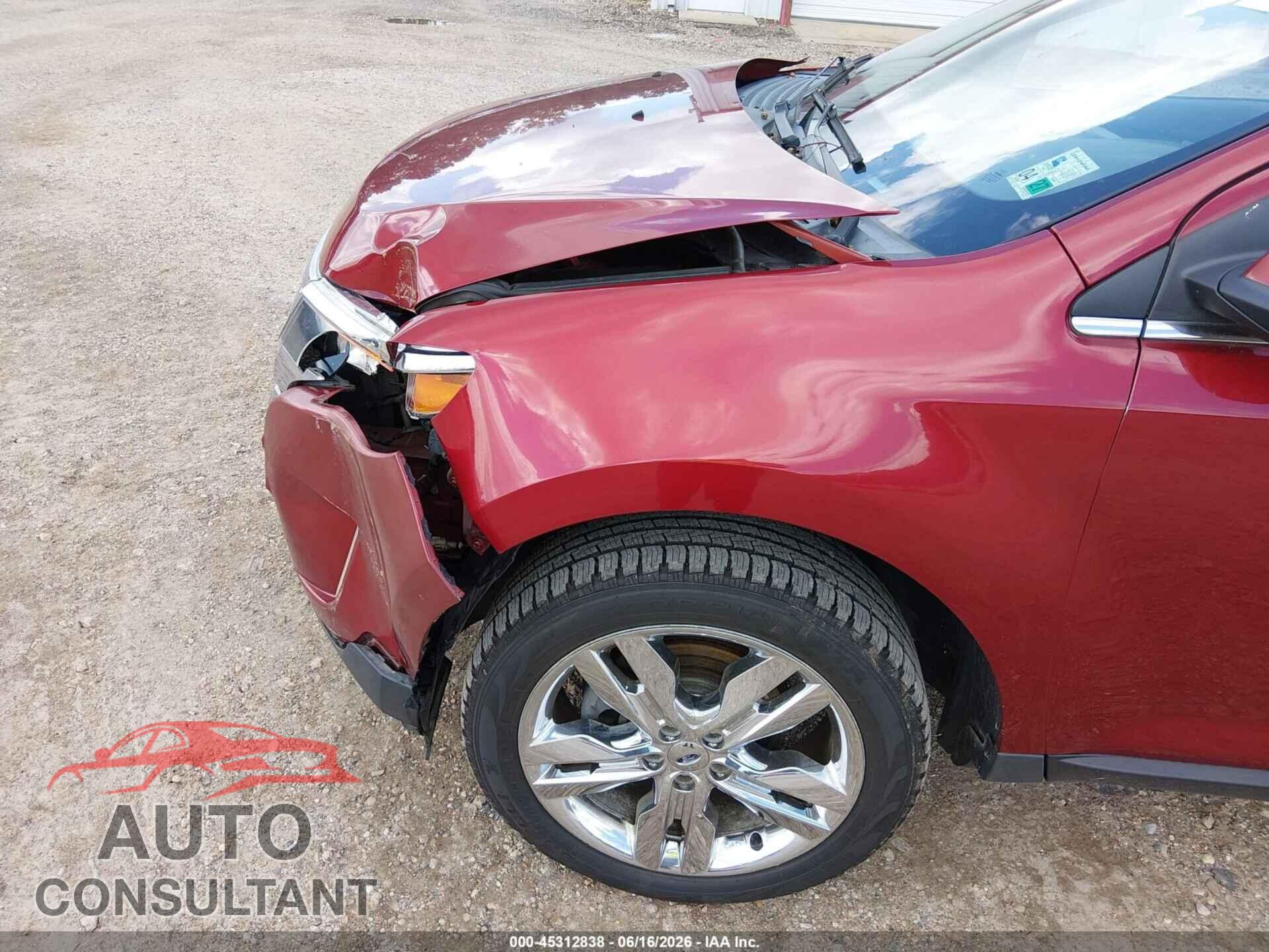 FORD EDGE 2013 - 2FMDK3KC9DBB06208