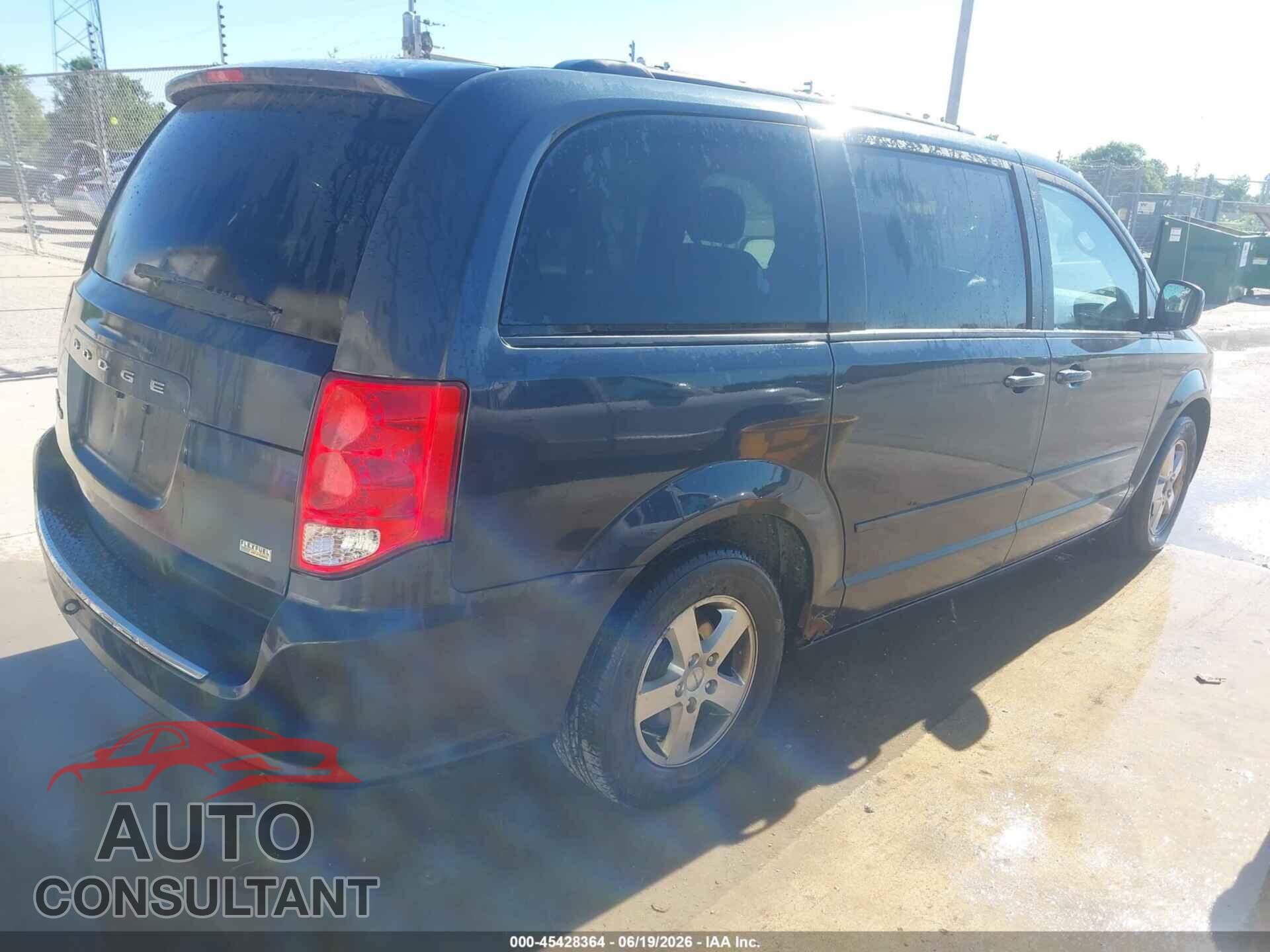 DODGE GRAND CARAVAN 2013 - 2C4RDGCG4DR591748
