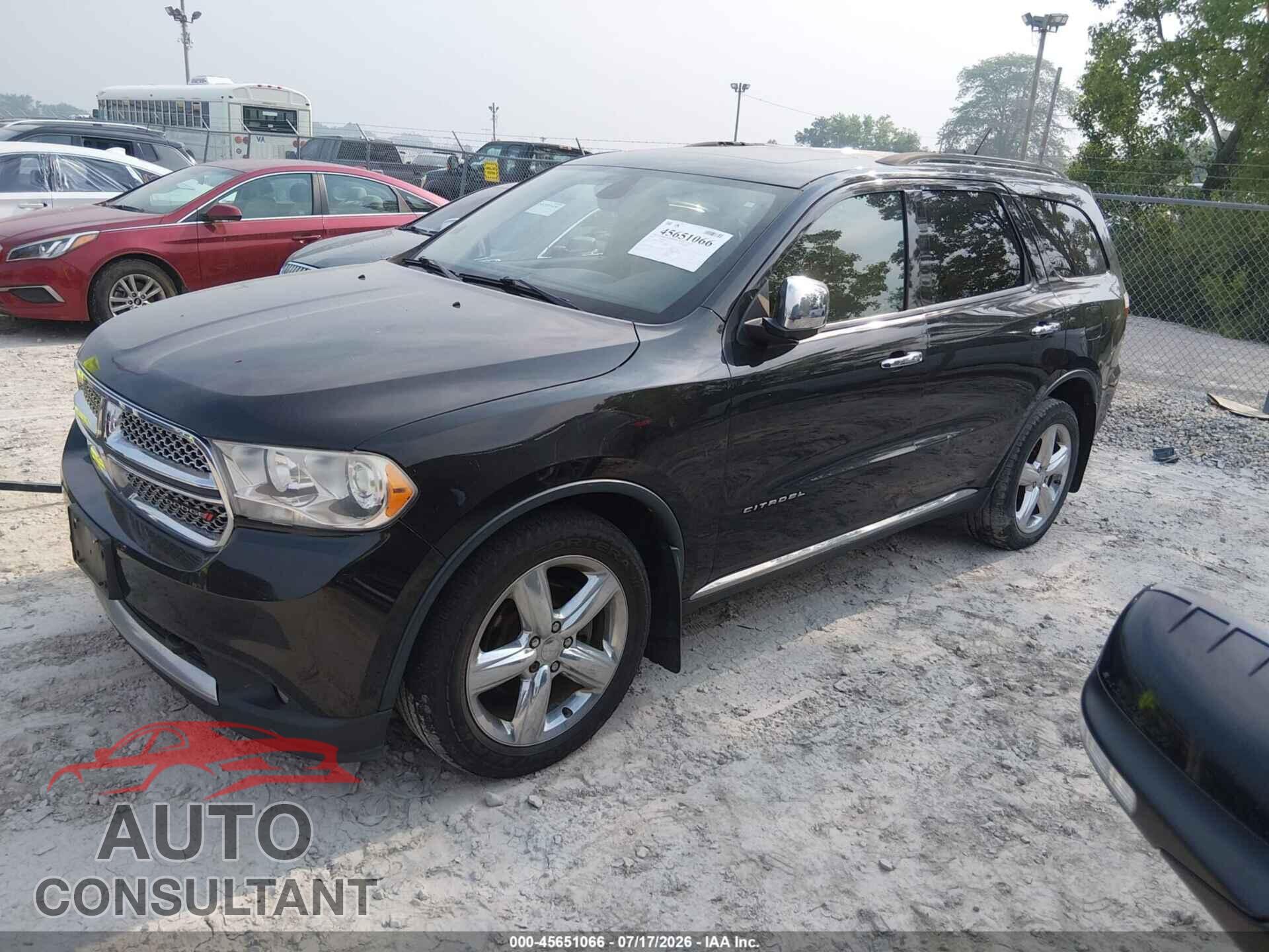DODGE DURANGO 2012 - 1C4SDJET0CC328611