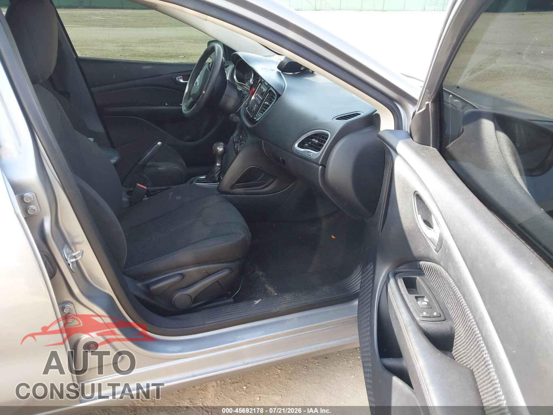 DODGE DART 2016 - 1C3CDFAA6GD606213