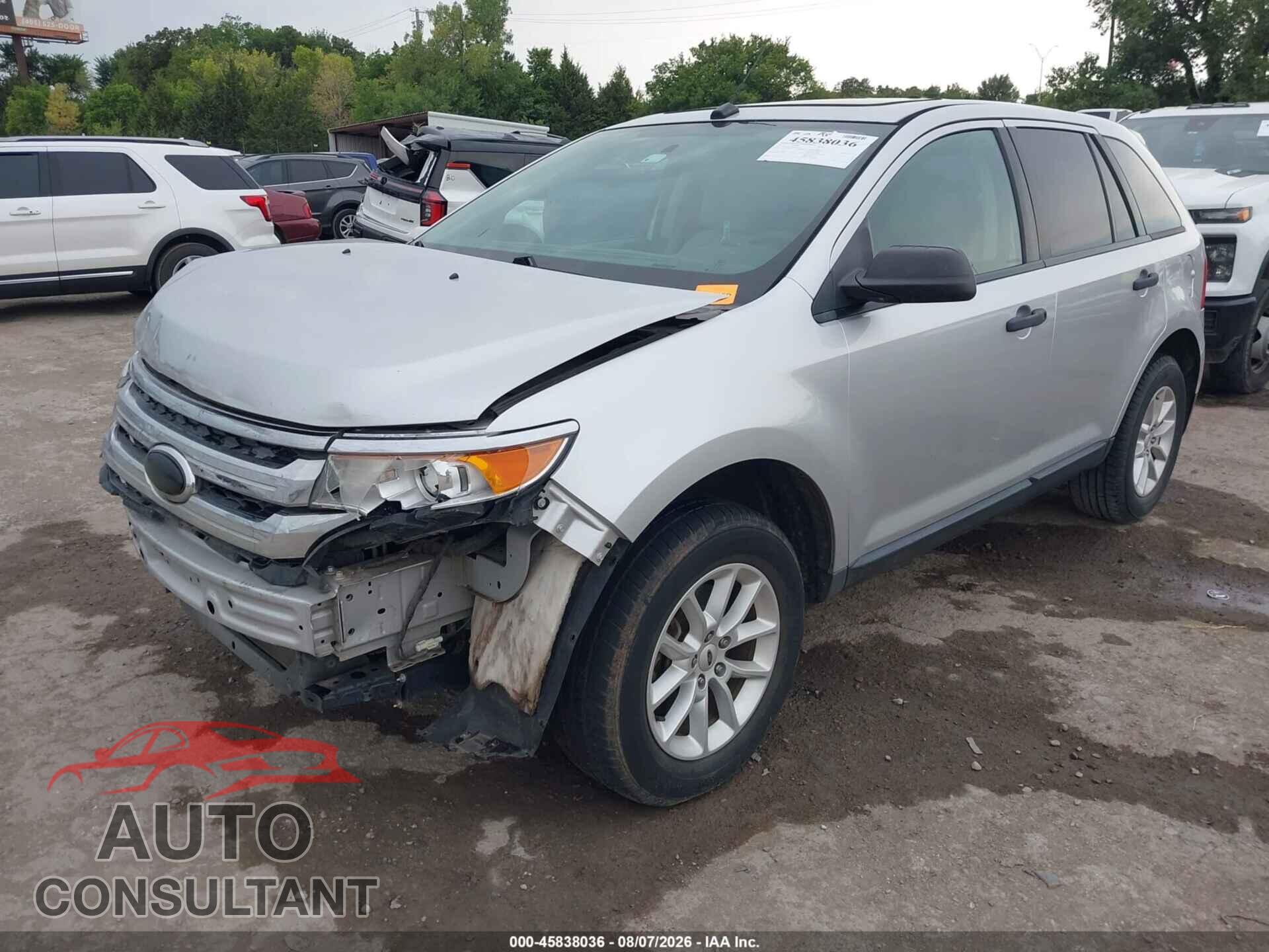 FORD EDGE 2013 - 2FMDK3GC7DBE07164