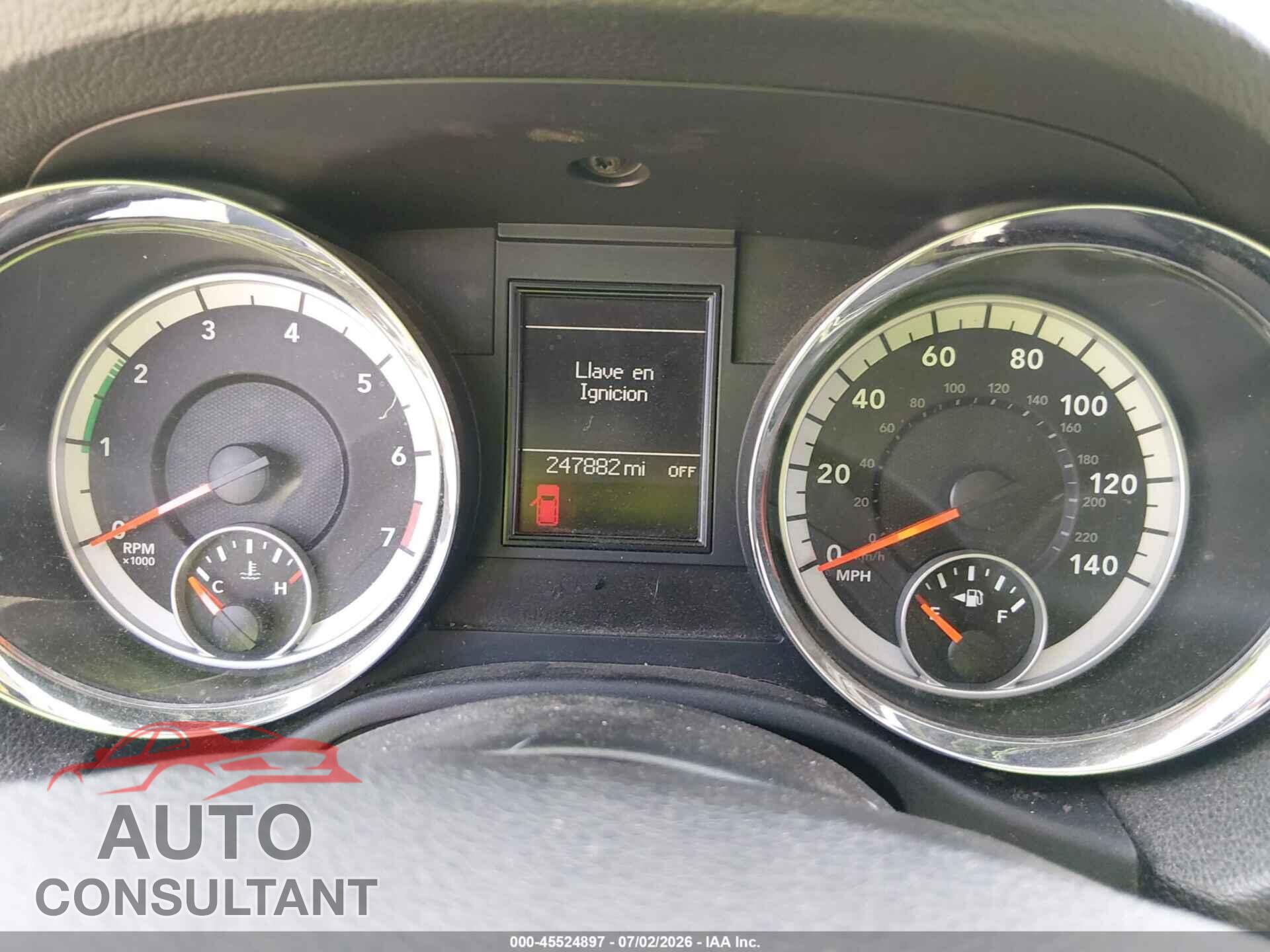 DODGE DURANGO 2013 - 1C4RDHAG1DC692523