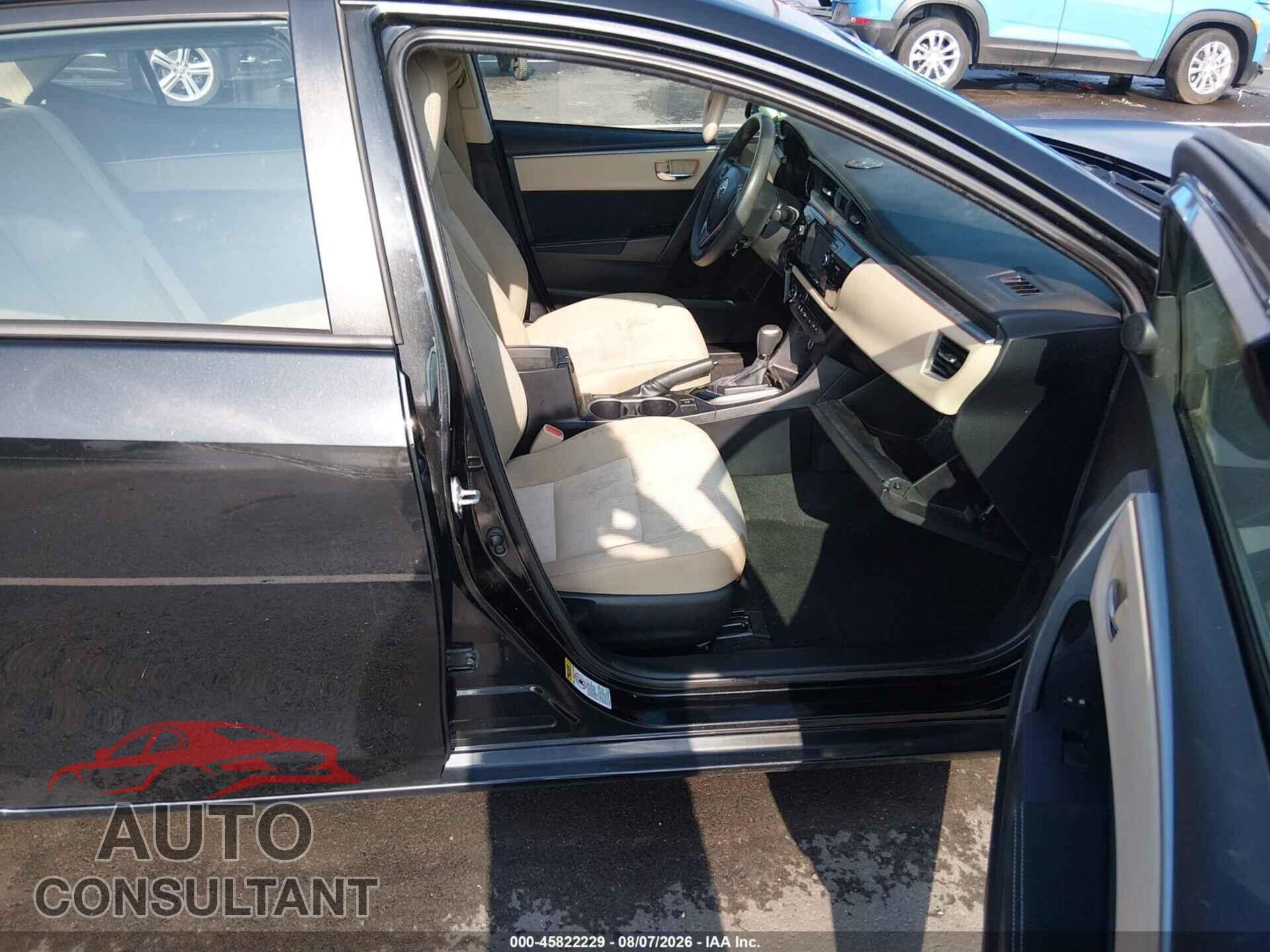 TOYOTA COROLLA 2014 - 2T1BURHE2EC208024