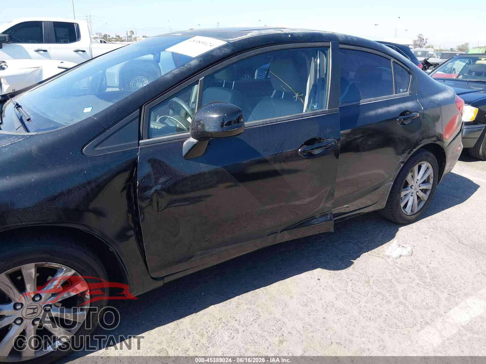 HONDA CIVIC 2012 - 2HGFB2F97CH565725