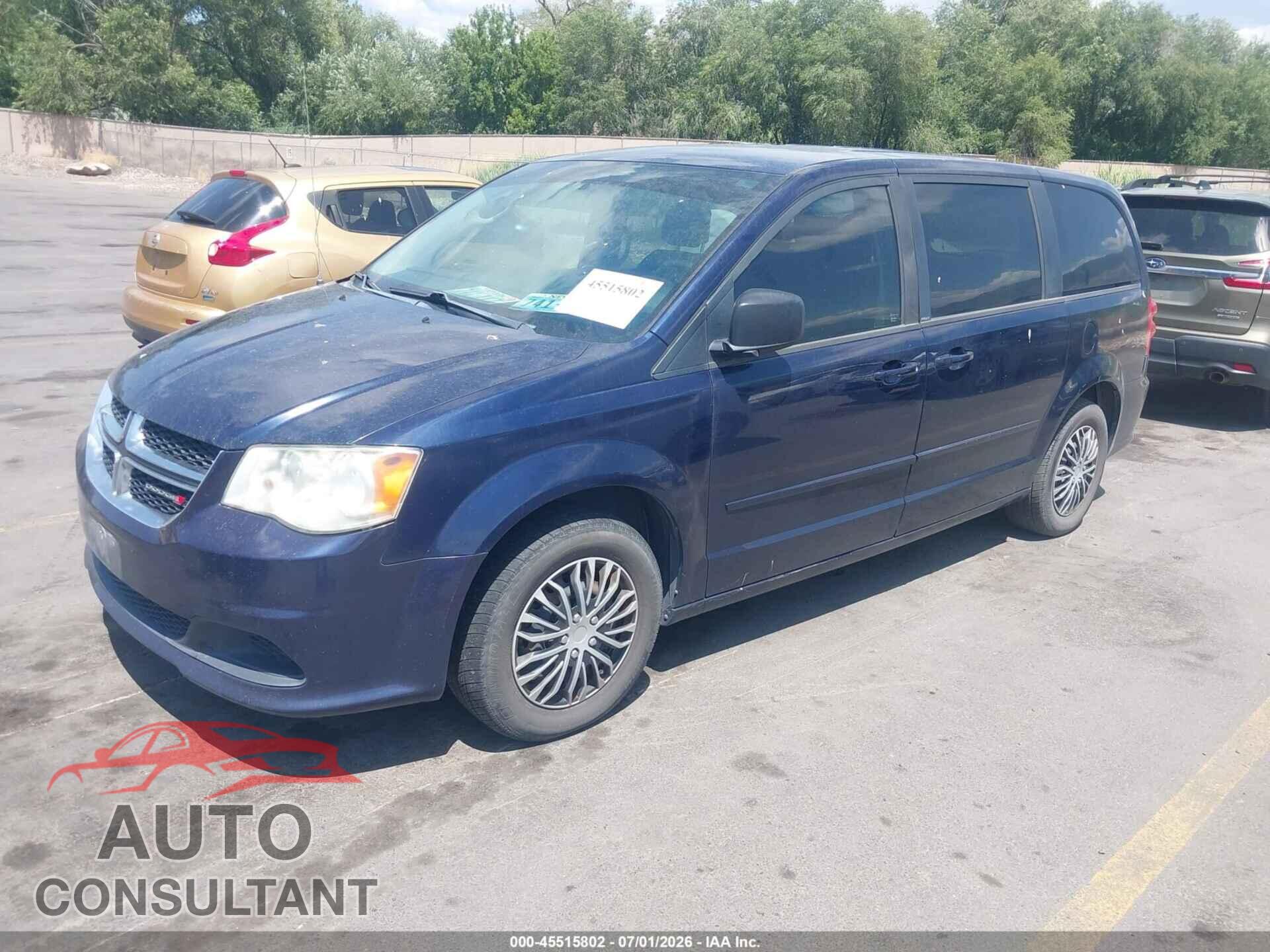 DODGE GRAND CARAVAN 2012 - 2C4RDGBG0CR372995