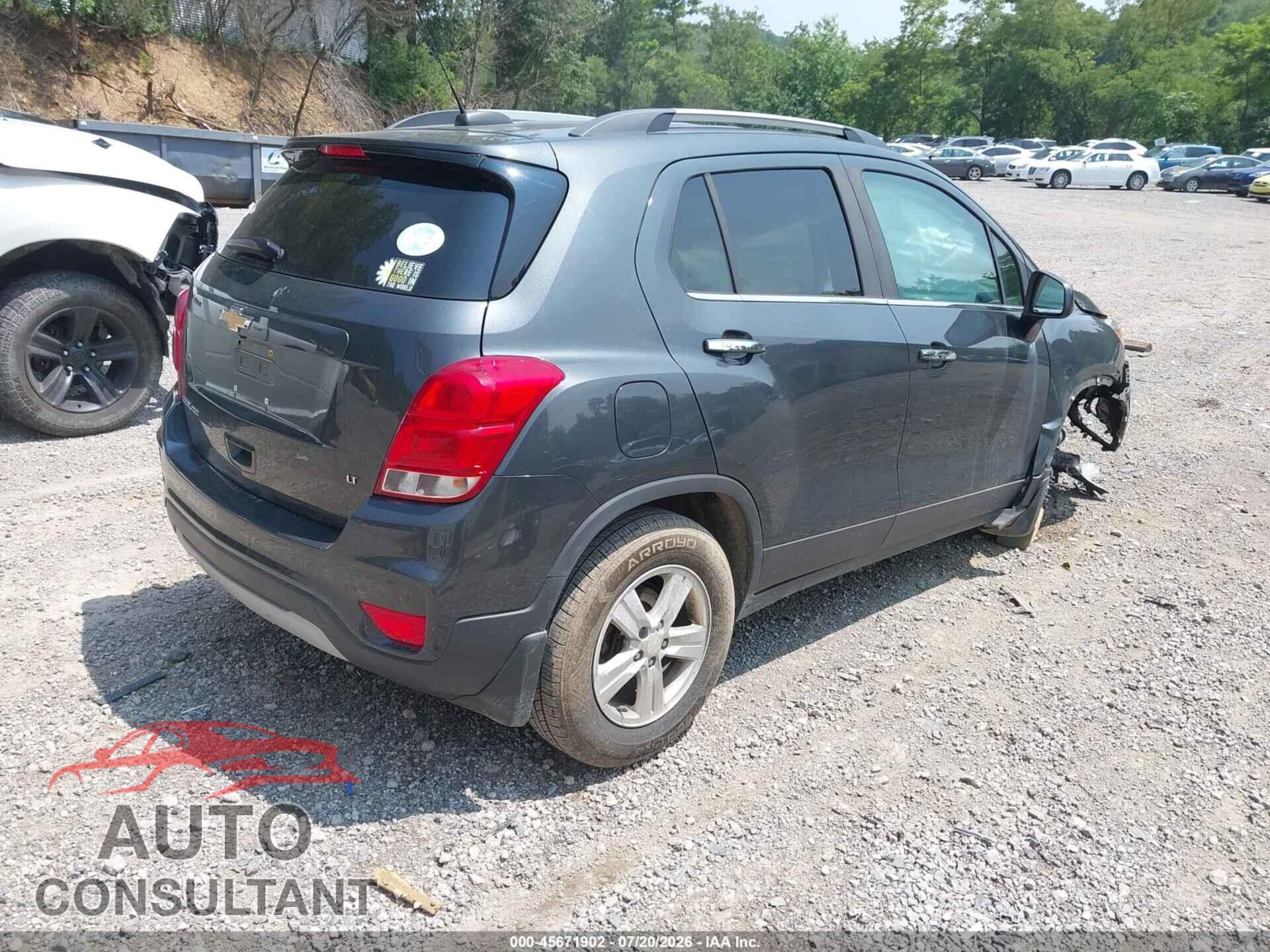 CHEVROLET TRAX 2017 - 3GNCJPSB3HL290645