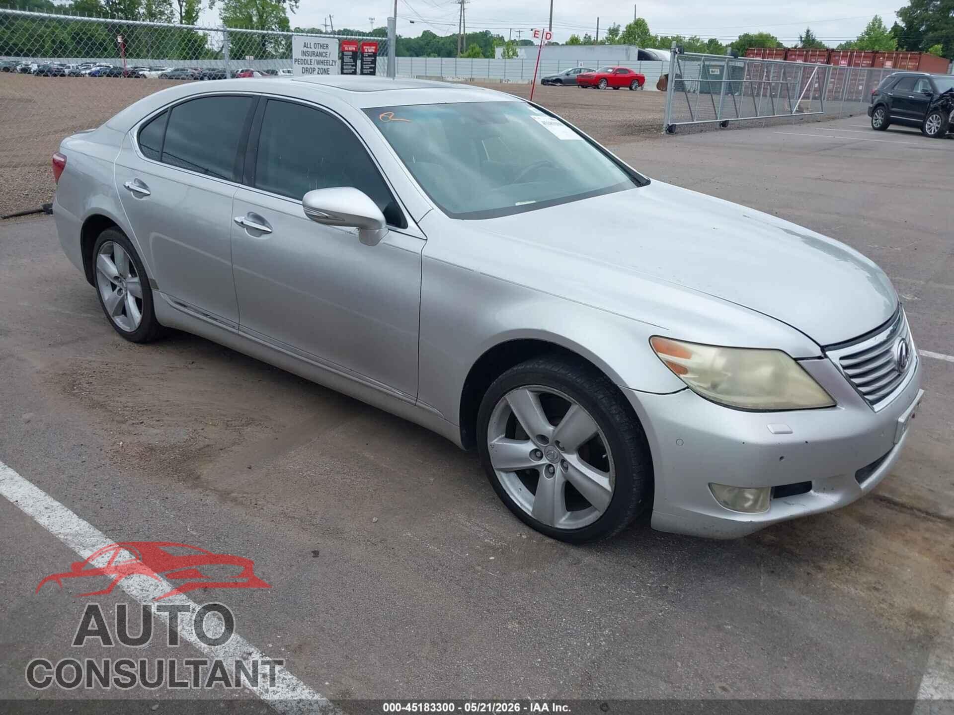 LEXUS LS 460 2010 - JTHCL5EF8A5007828