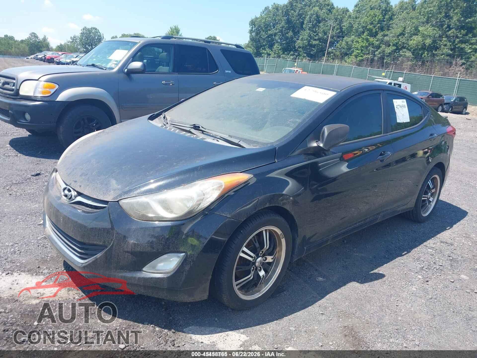HYUNDAI ELANTRA 2012 - 5NPDH4AE0CH092620