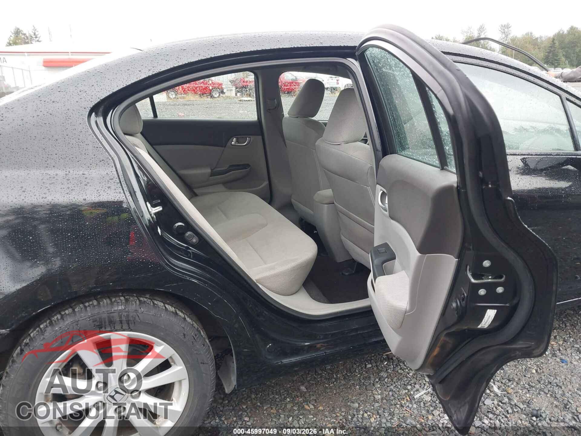 HONDA CIVIC 2012 - 19XFB2F83CE035897
