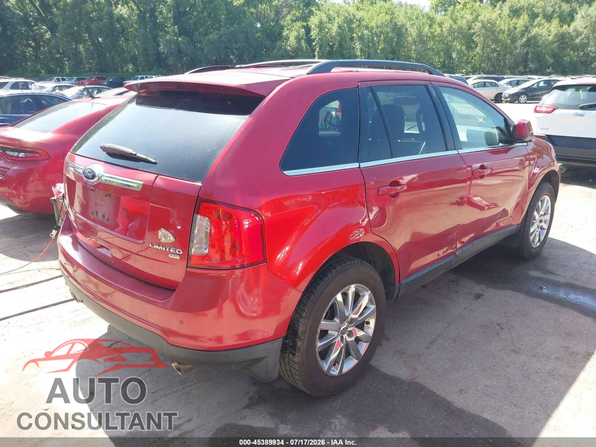 FORD EDGE 2011 - 2FMDK4KC9BBA22392