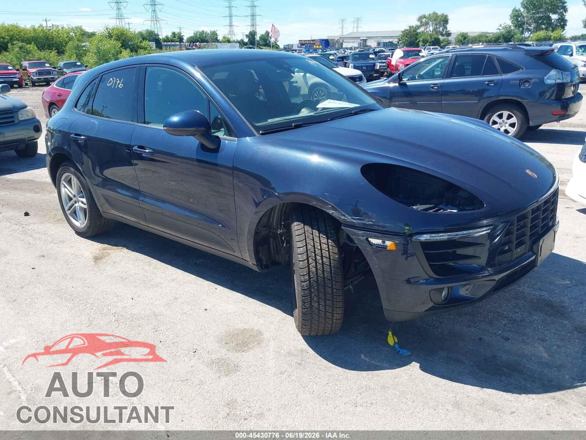 PORSCHE MACAN 2017 - WP1AA2A52HLB02979