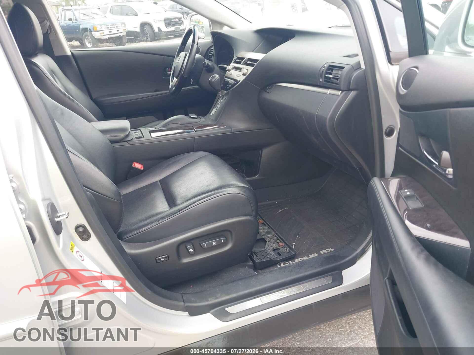 LEXUS RX 350 2013 - 2T2BK1BA9DC196607