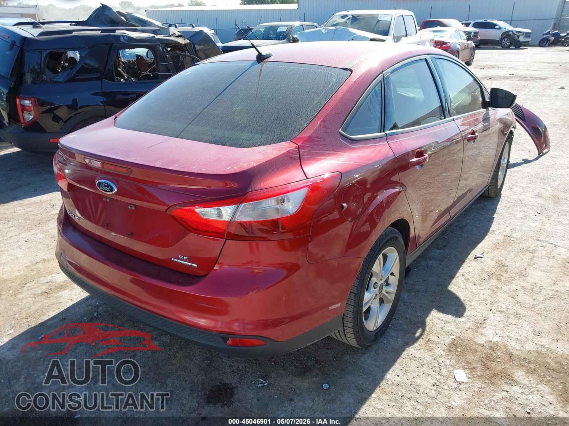 FORD FOCUS 2014 - 1FADP3F21EL274584