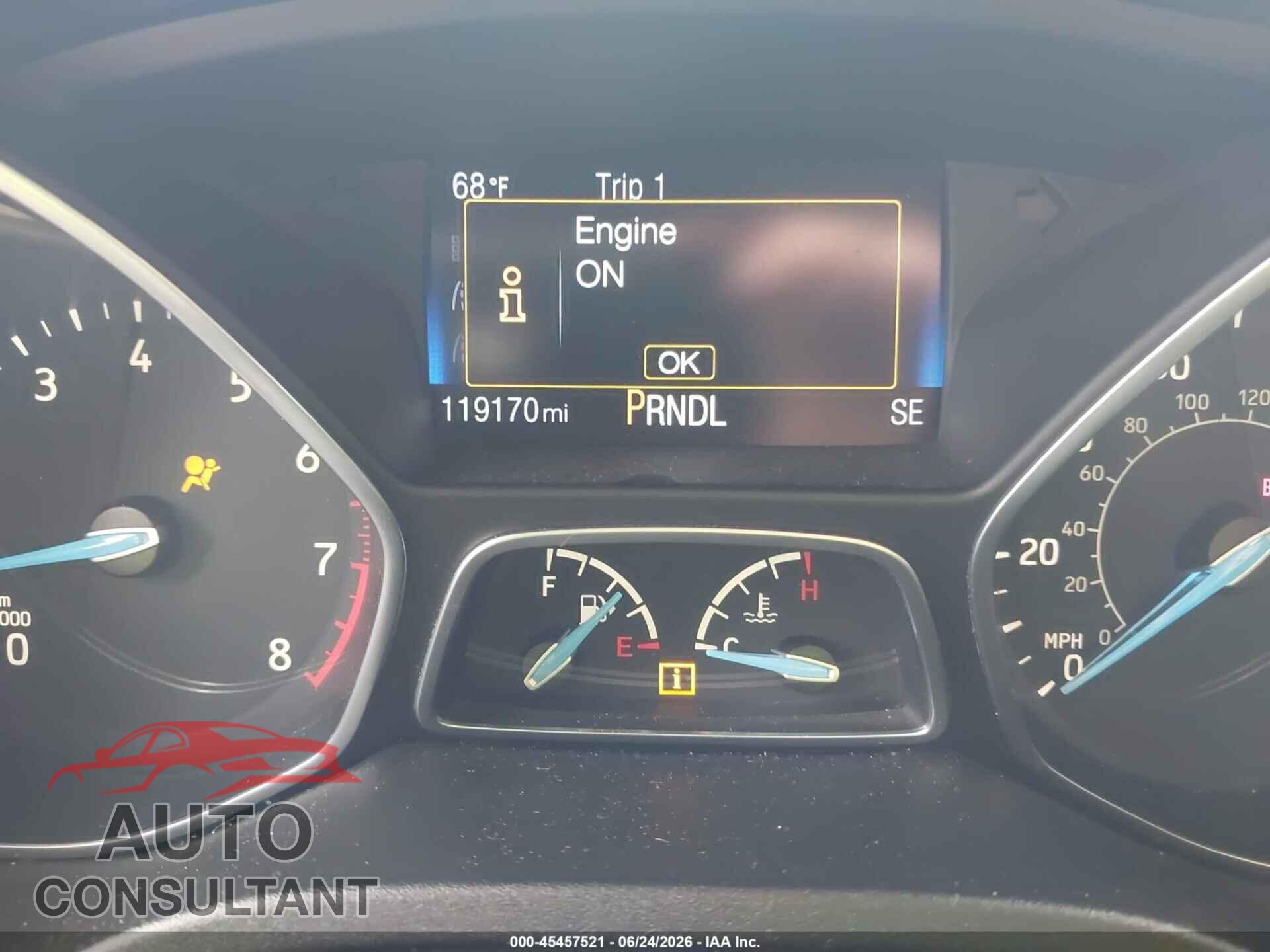 FORD FOCUS 2015 - 1FADP3F21FL274313