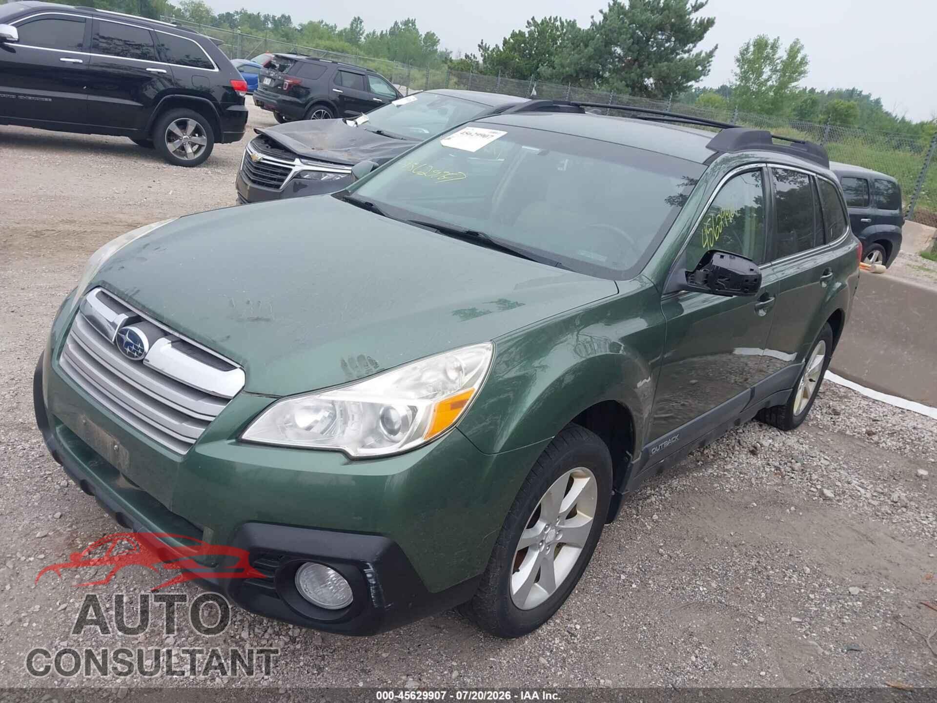 SUBARU OUTBACK 2013 - 4S4BRCCC4D3288532