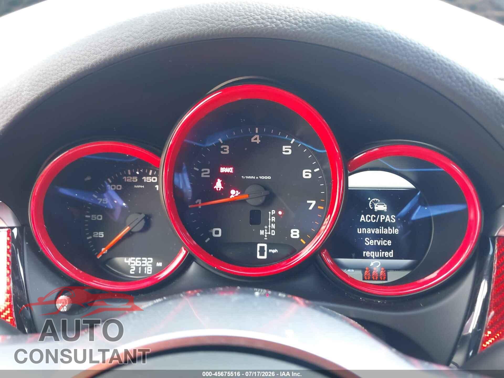 PORSCHE MACAN 2021 - WP1AA2A52MLB05925