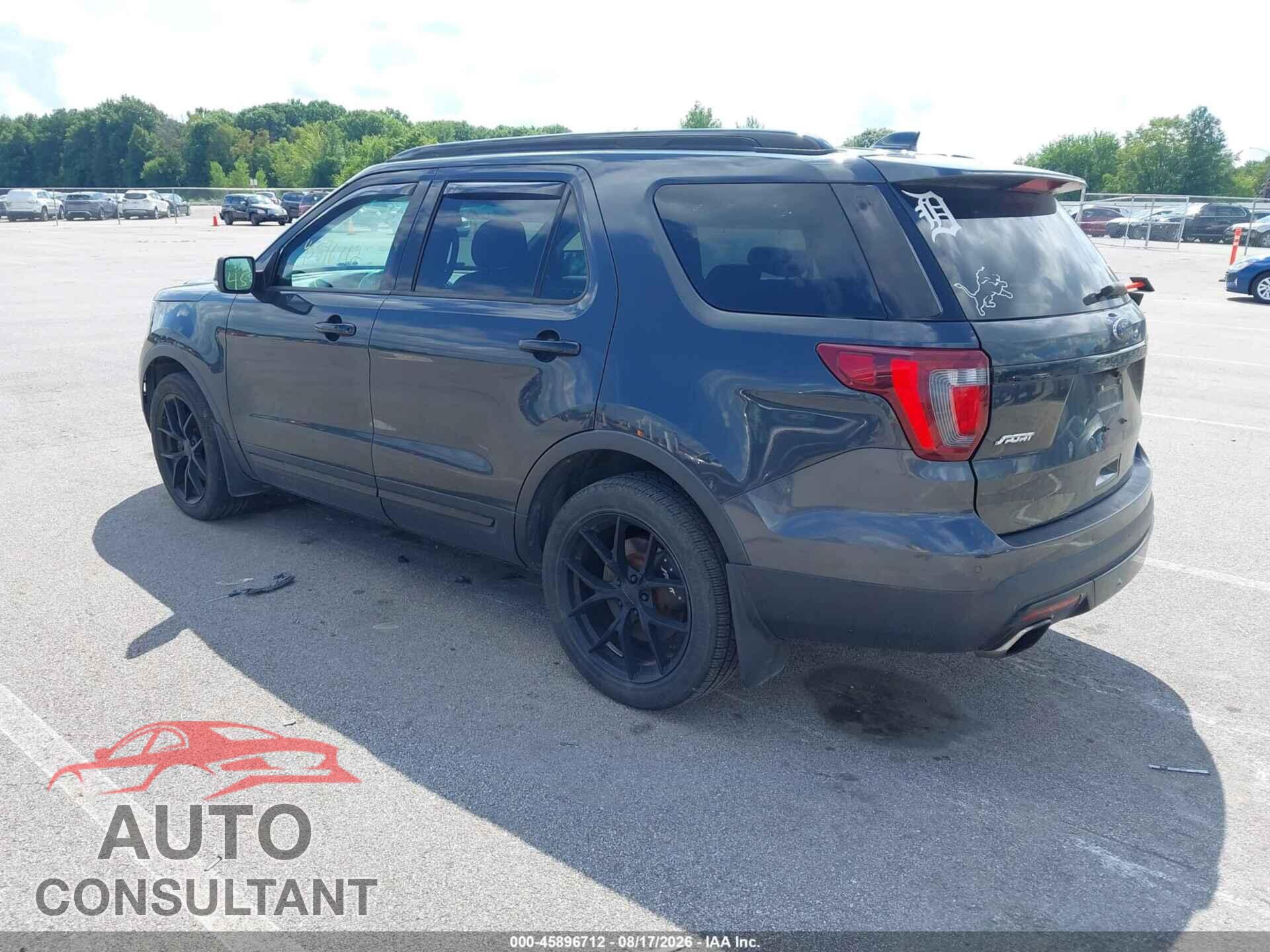FORD EXPLORER 2017 - 1FM5K8GT2HGA95545