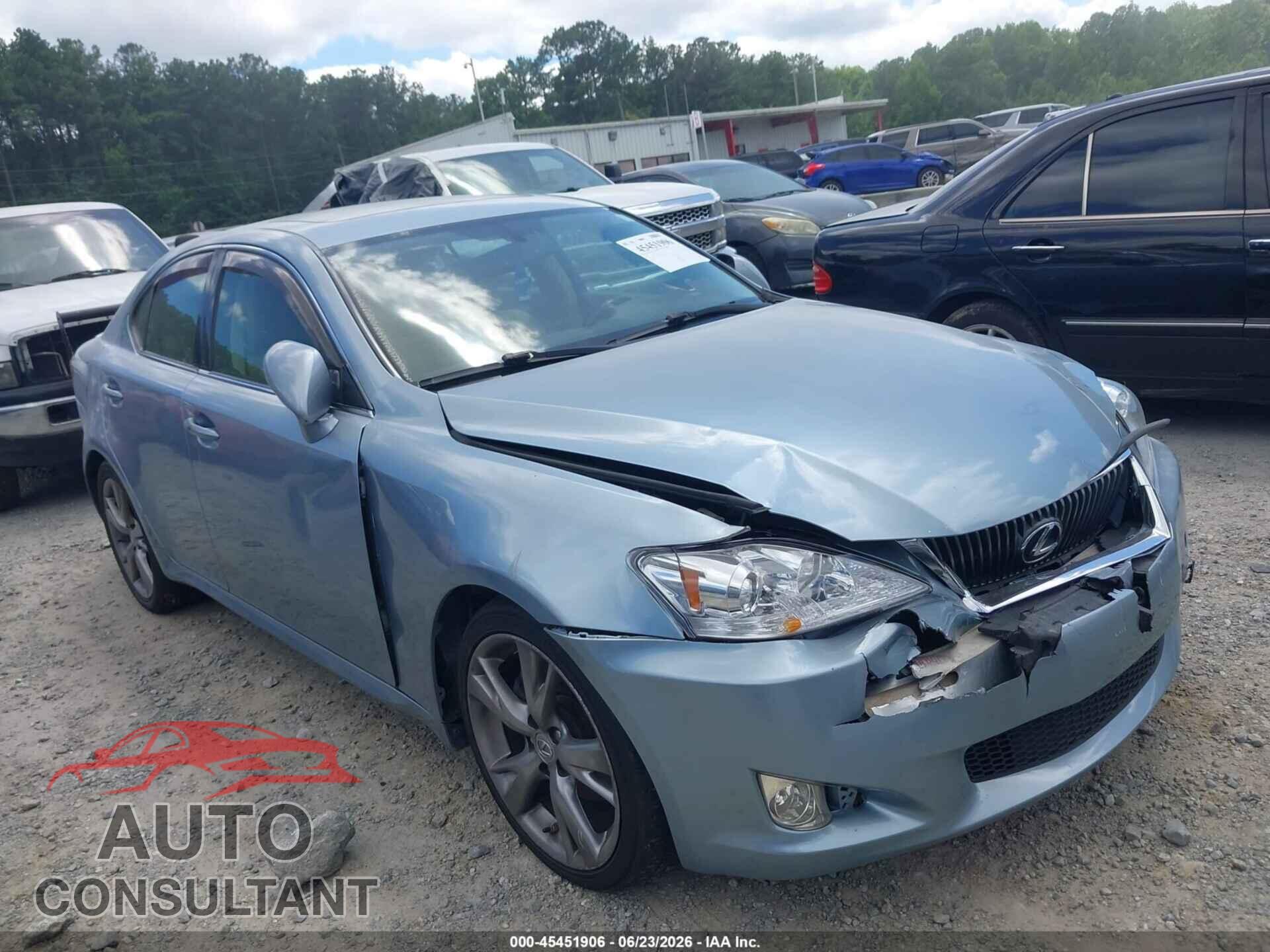 LEXUS IS 250 2010 - JTHBF5C23A5114868