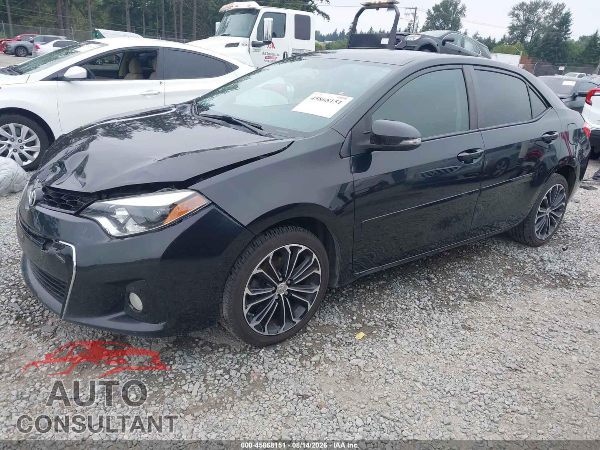 TOYOTA COROLLA 2015 - 5YFBURHE7FP293623