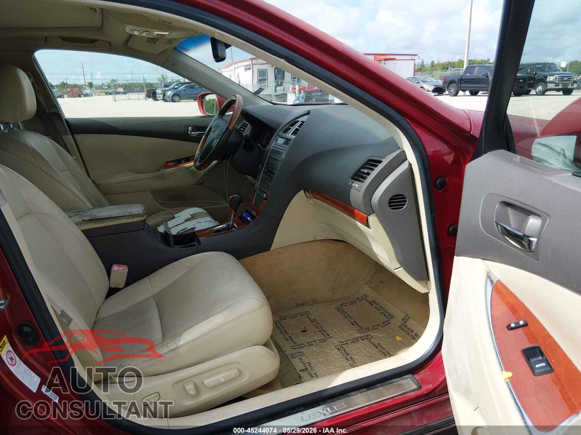 LEXUS ES 350 2010 - JTHBK1EG0A2354961