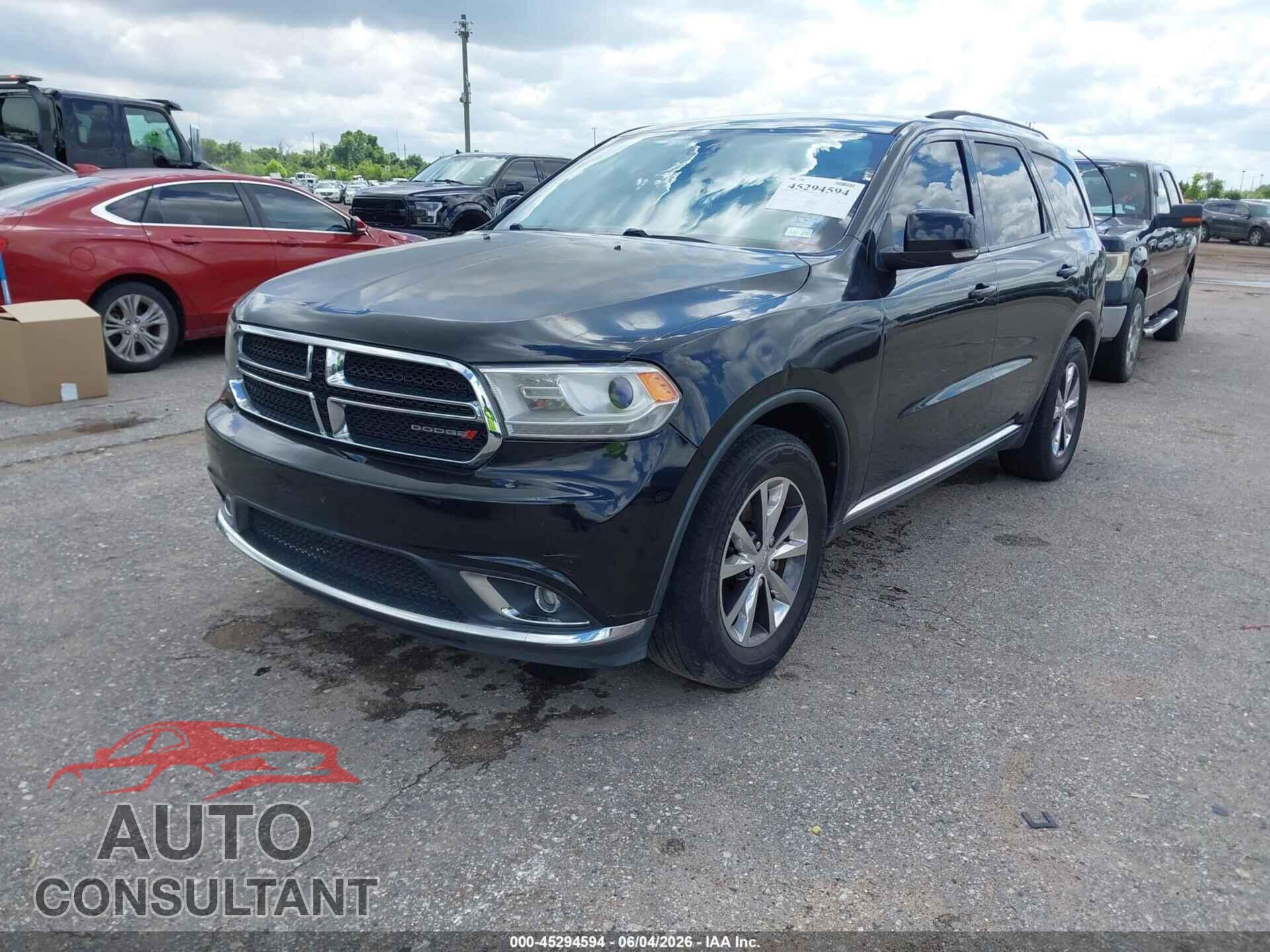 DODGE DURANGO 2016 - 1C4RDHDG7GC360215