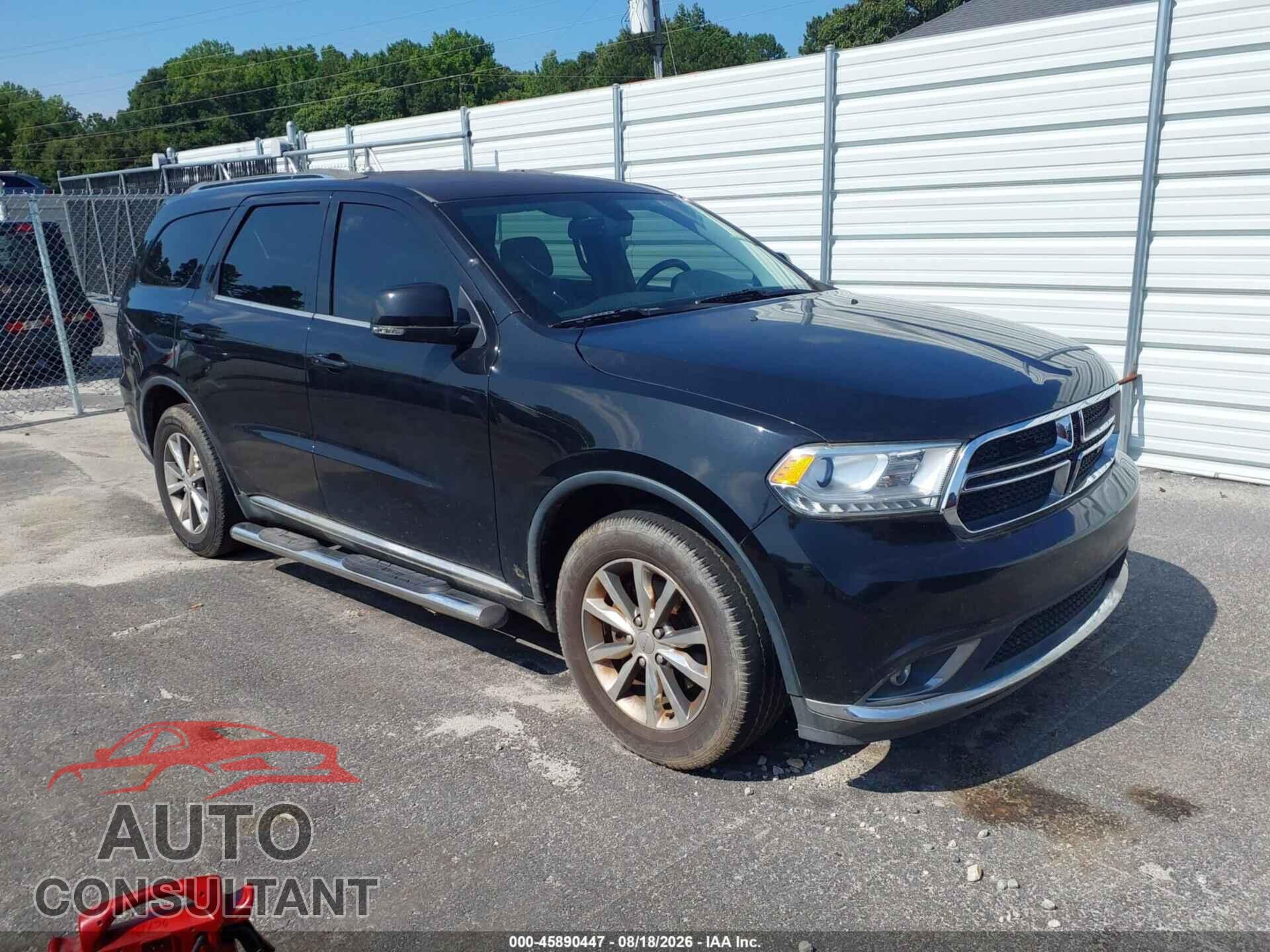 DODGE DURANGO 2014 - 1C4RDHDG5EC452582