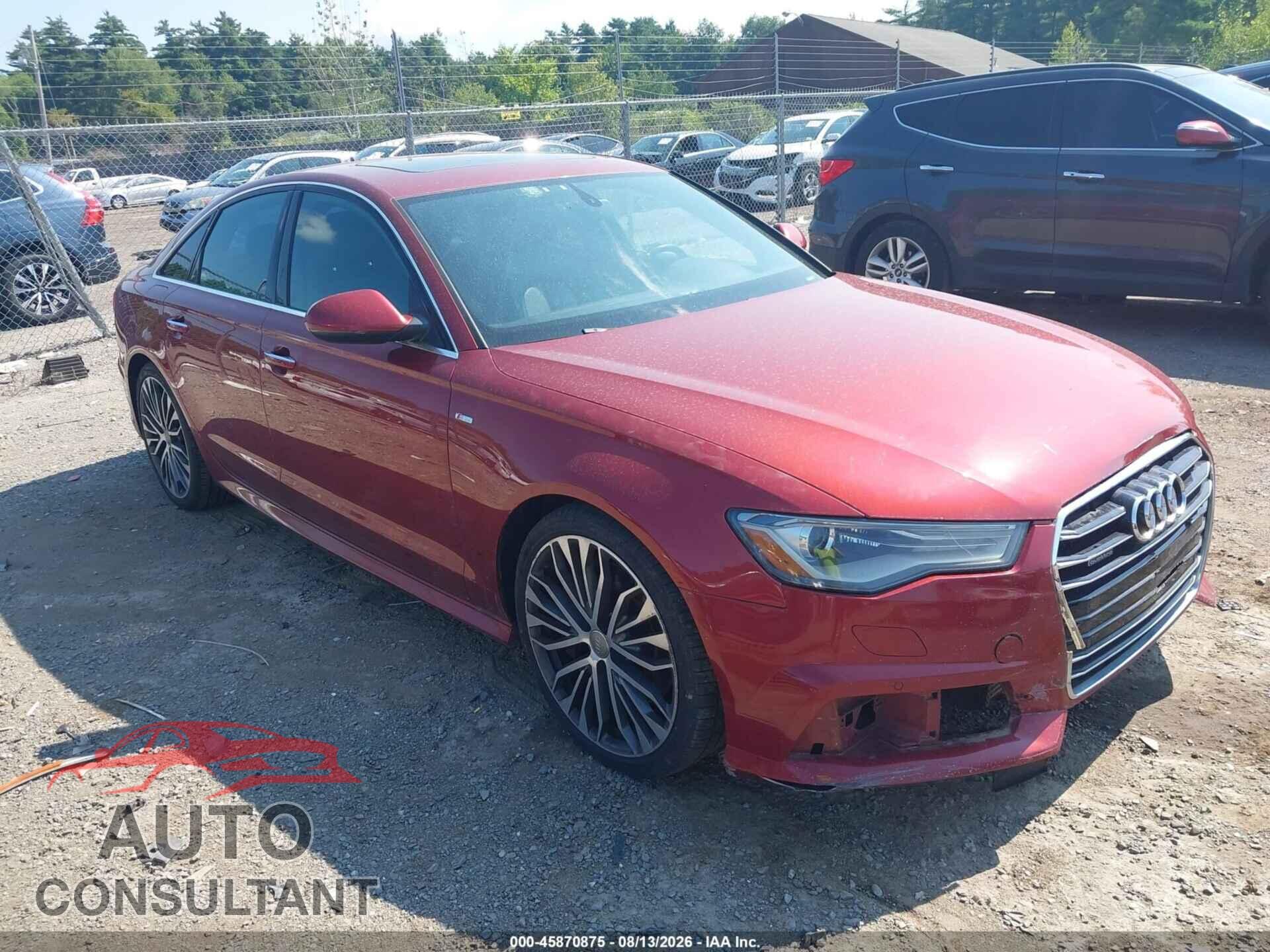 AUDI A6 2017 - WAUG8AFC5HN127742