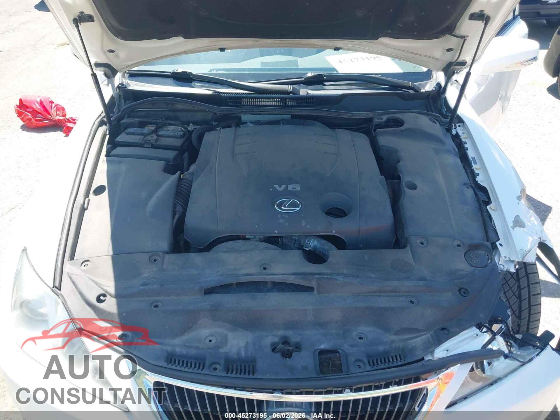 LEXUS IS 250 2012 - JTHBF5C22C5165412
