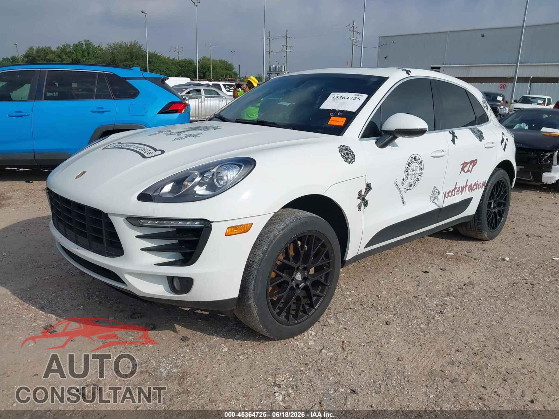 PORSCHE MACAN 2015 - WP1AB2A54FLB71571