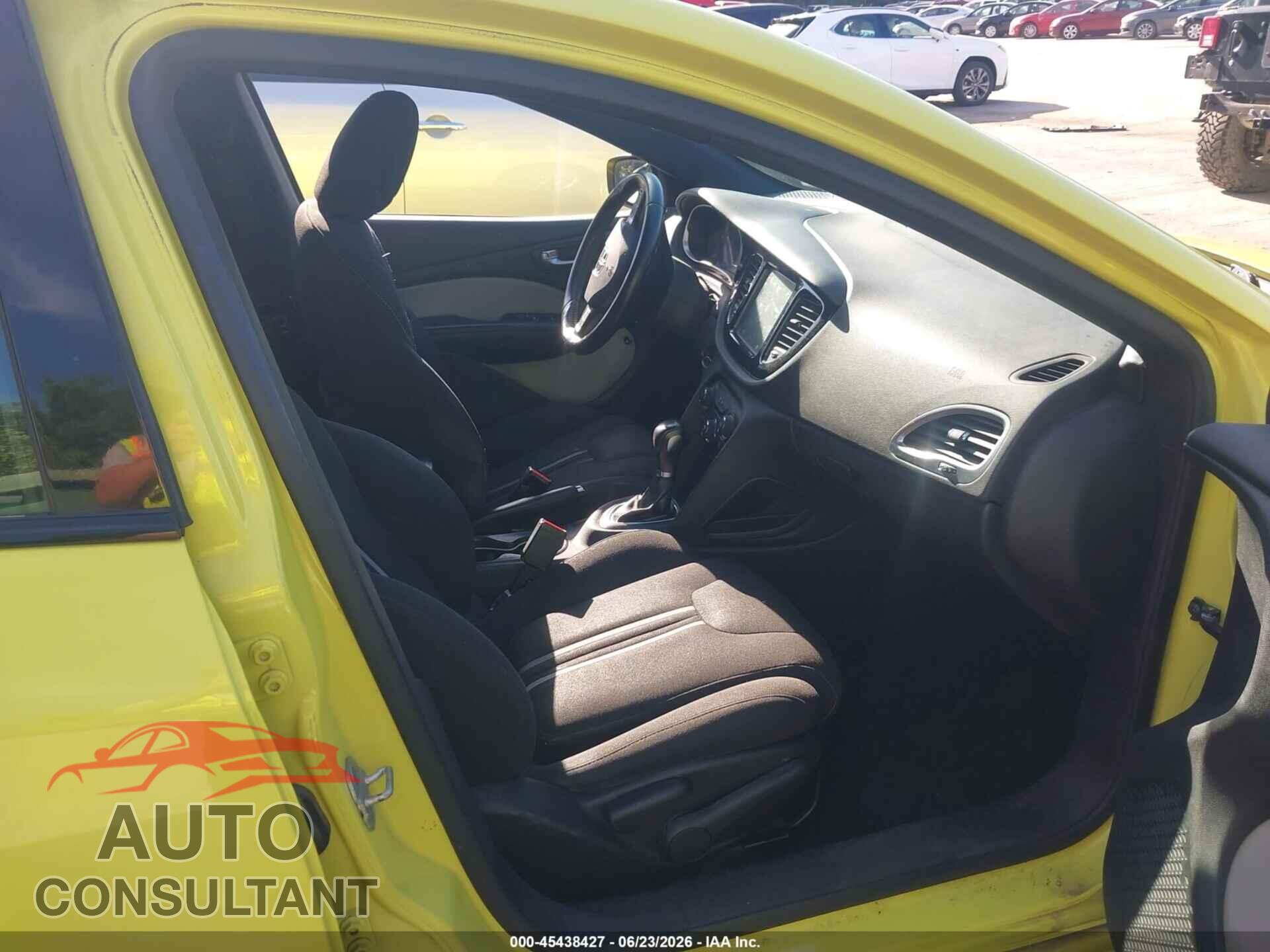 DODGE DART 2013 - 1C3CDFBA2DD179235