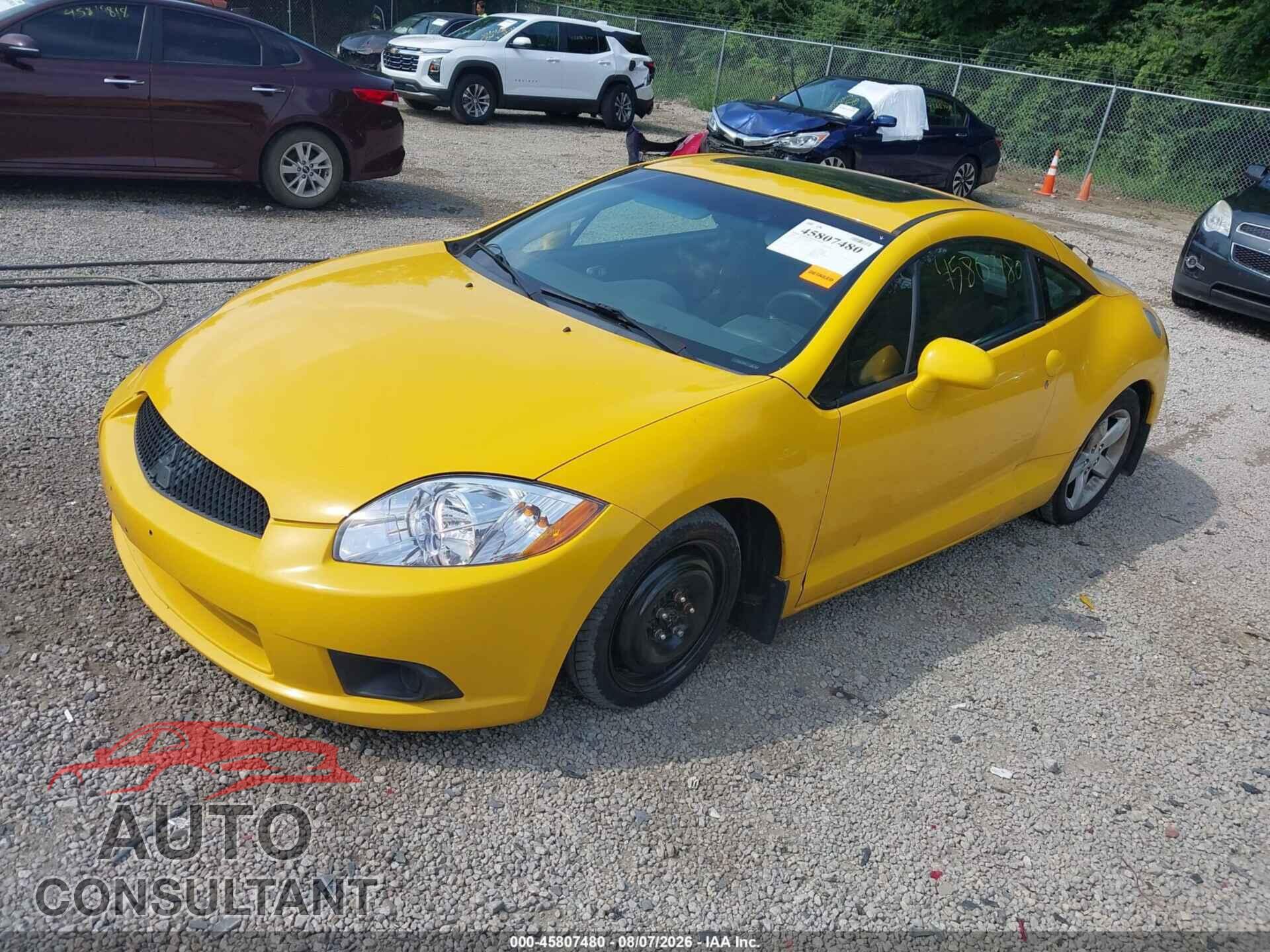 MITSUBISHI ECLIPSE 2009 - 4A3AK24F29E013290