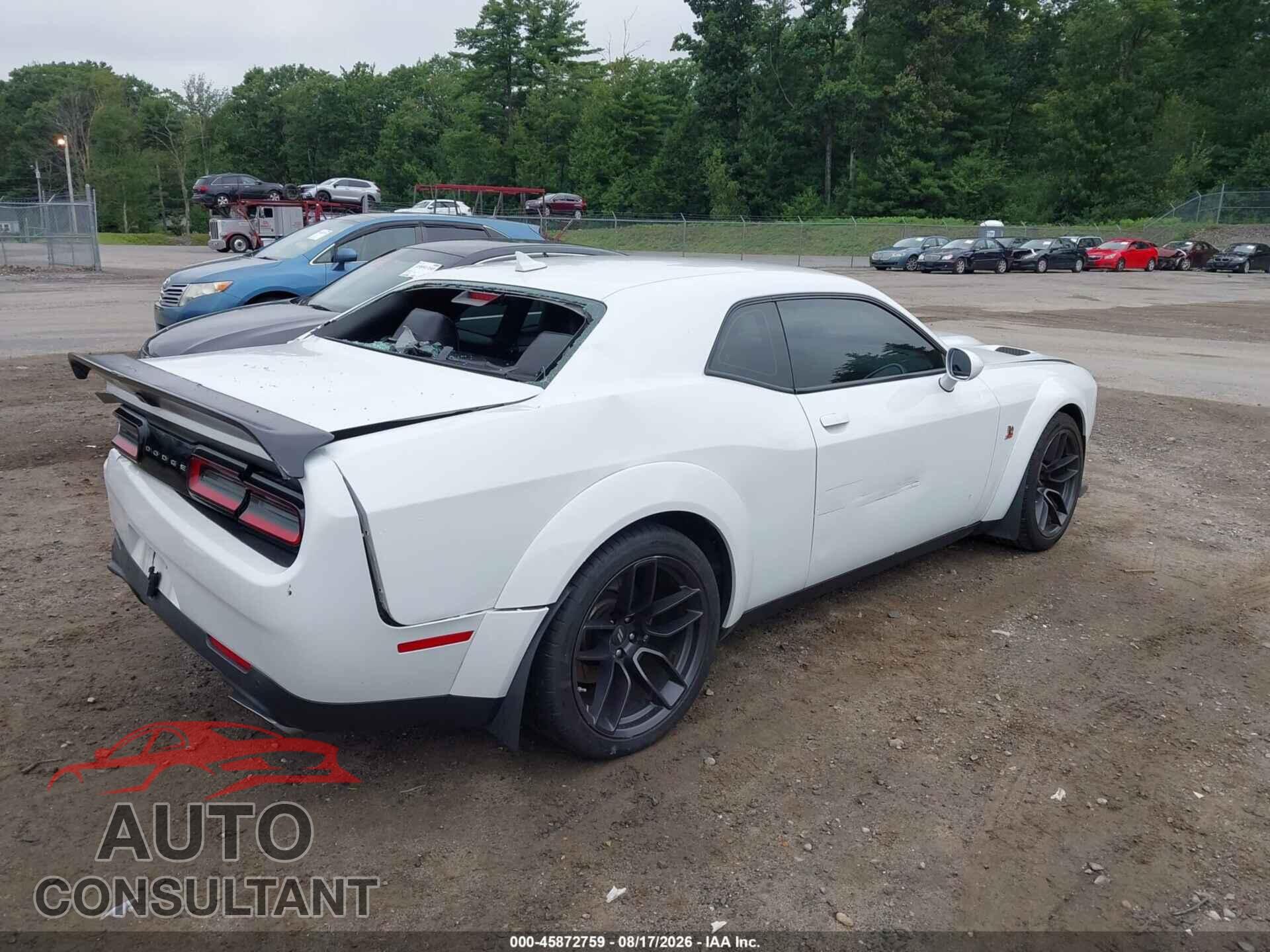 DODGE CHALLENGER 2019 - 2C3CDZFJ4KH596481